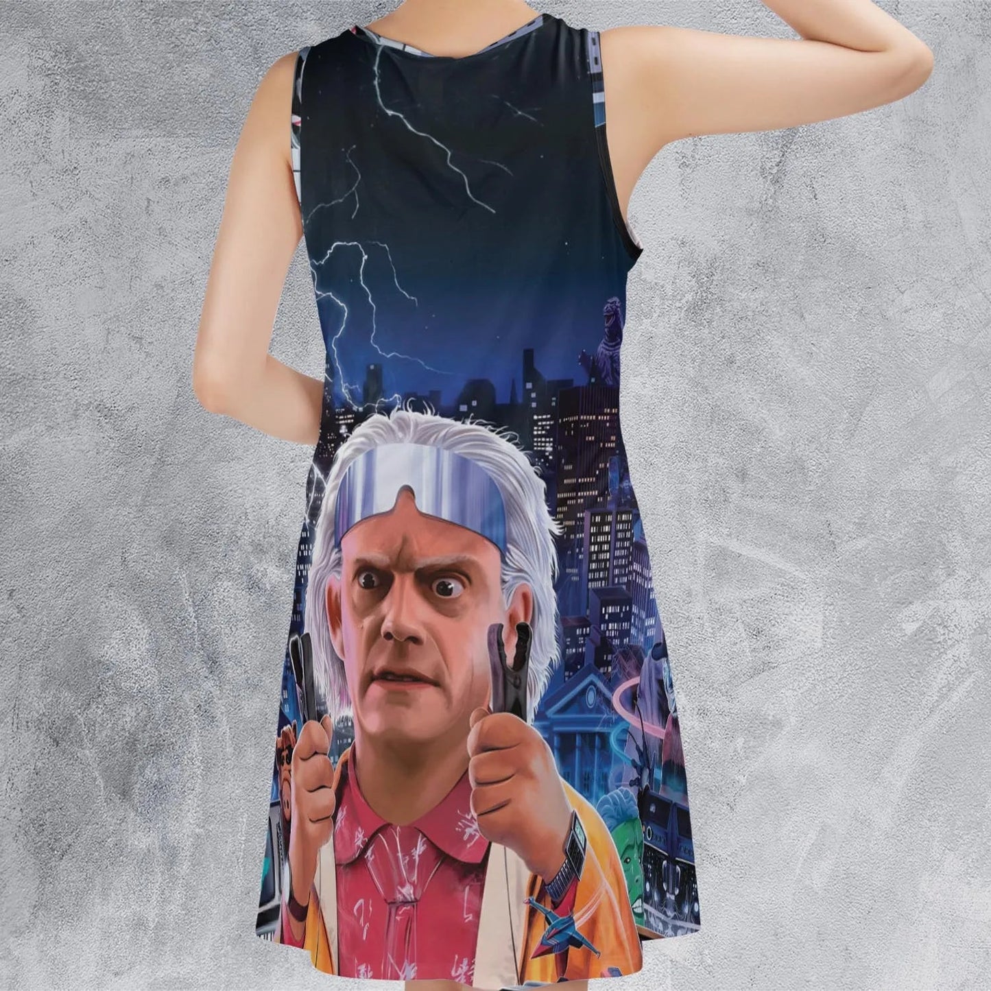 Casual Sleeveless Dress - ZH6Q4BHN
