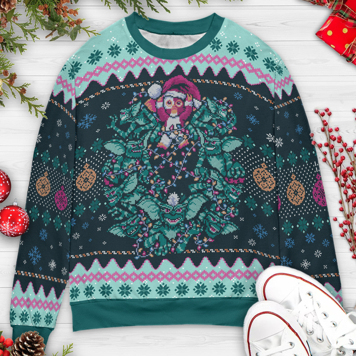 Ugly Christmas Sweatshirt - 8REZNLR4