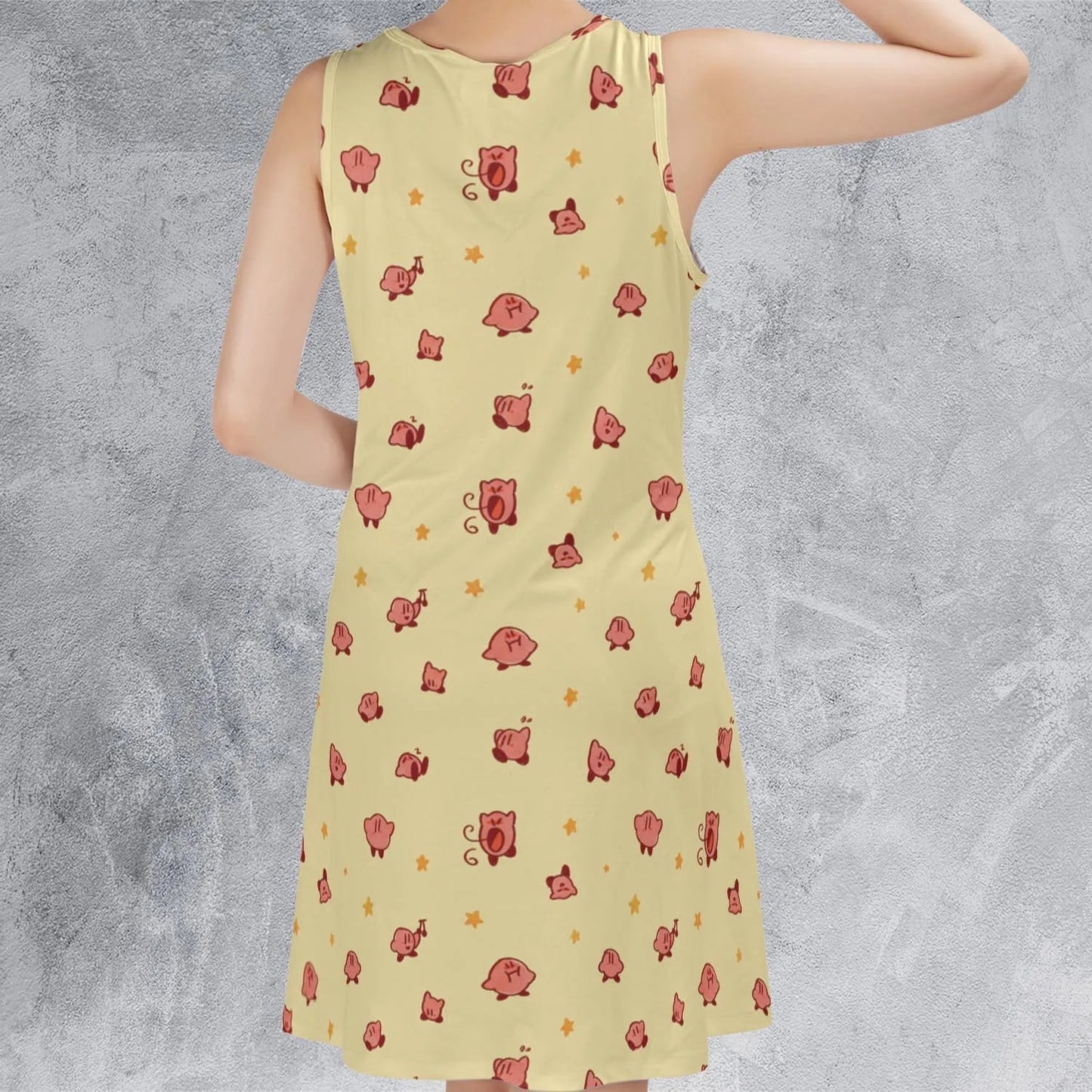 Casual Sleeveless Dress - 5BW7P7KB