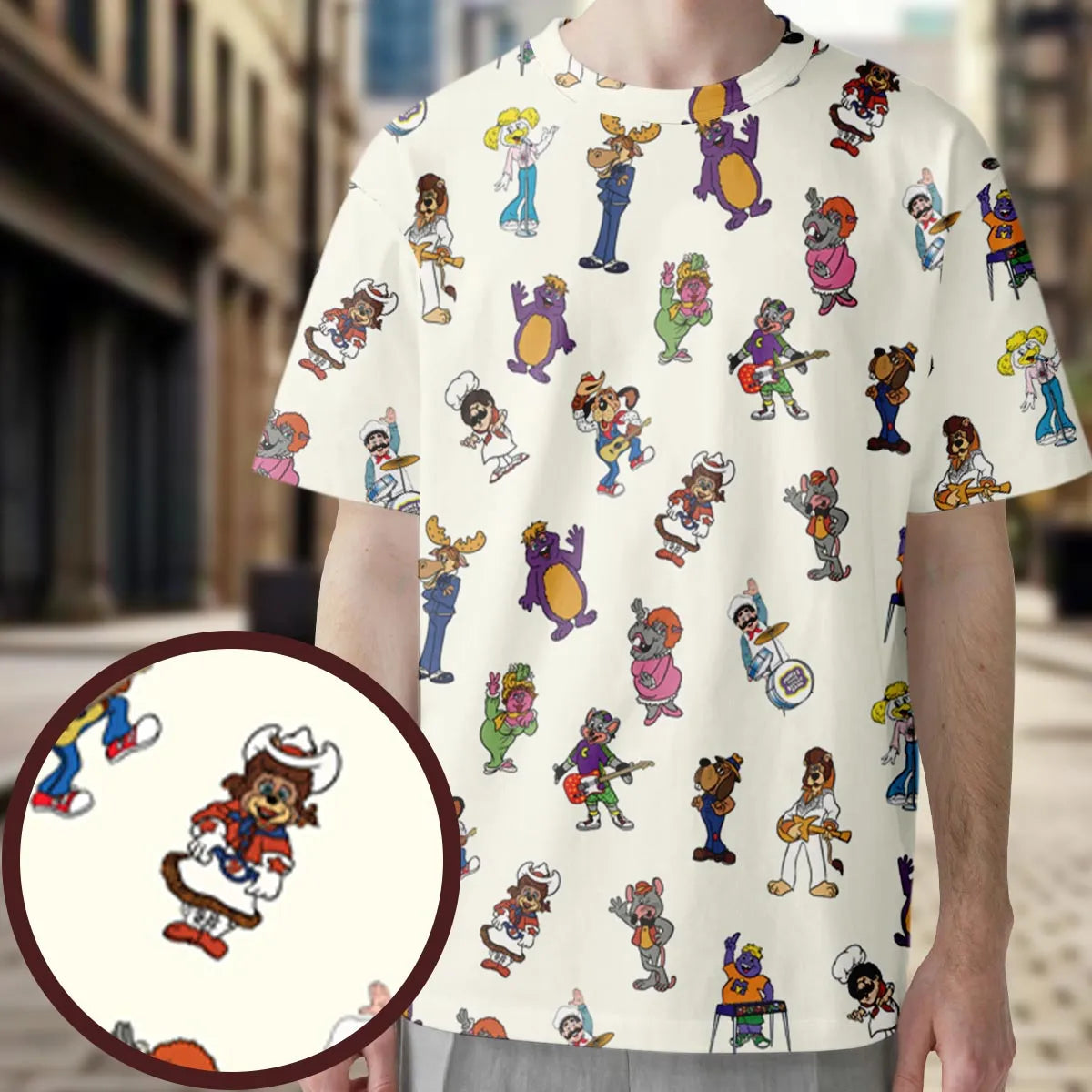 Full Print T-Shirt - L8NK6SK3