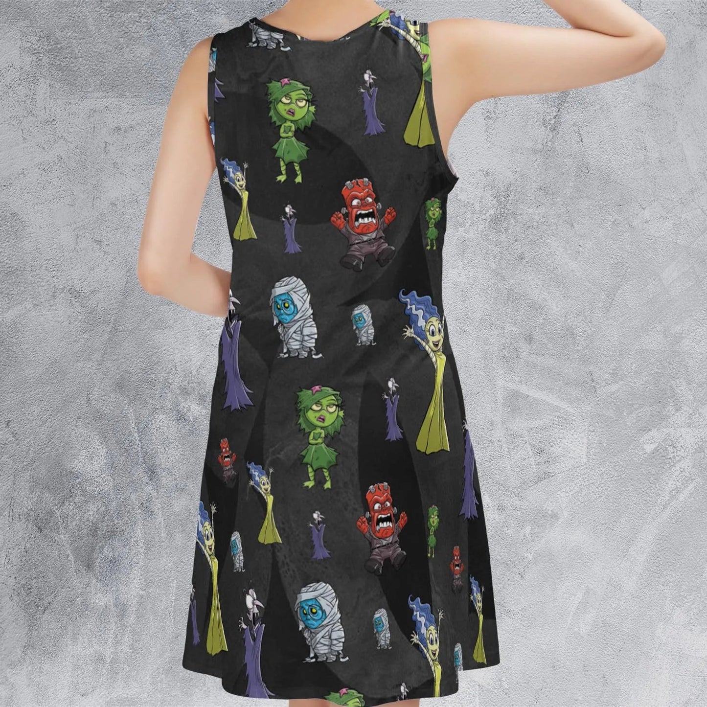 Casual Sleeveless Dress - 99HQGG35