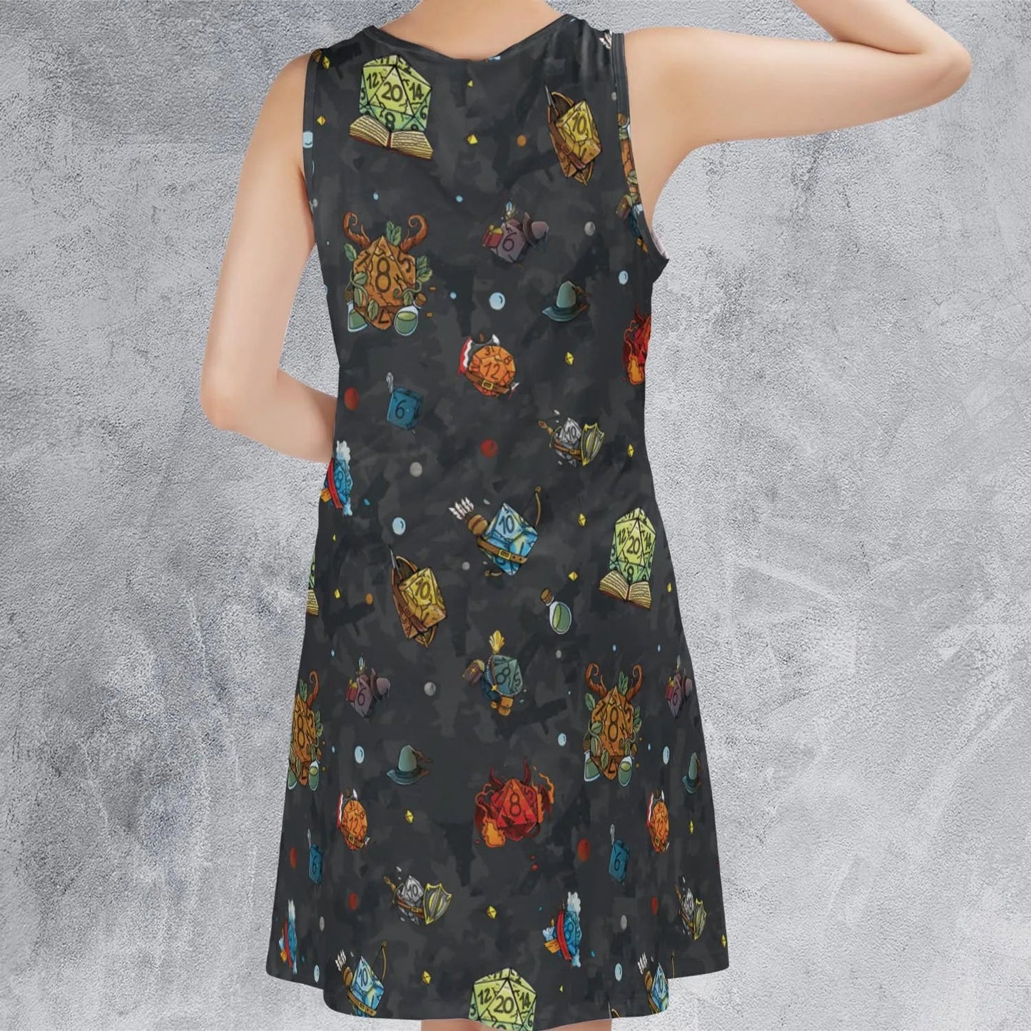 Casual Sleeveless Dress - CXES4PUE
