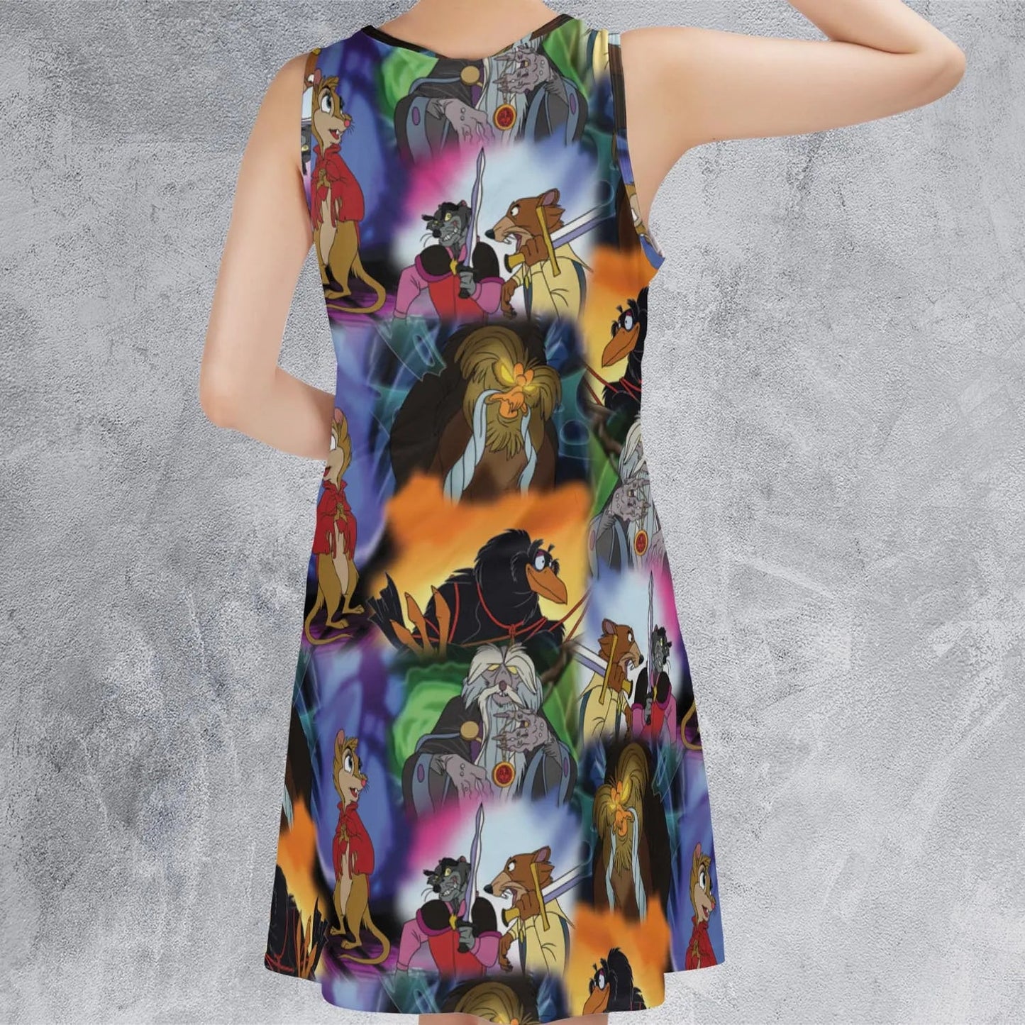 Casual Sleeveless Dress - K8TMU25M