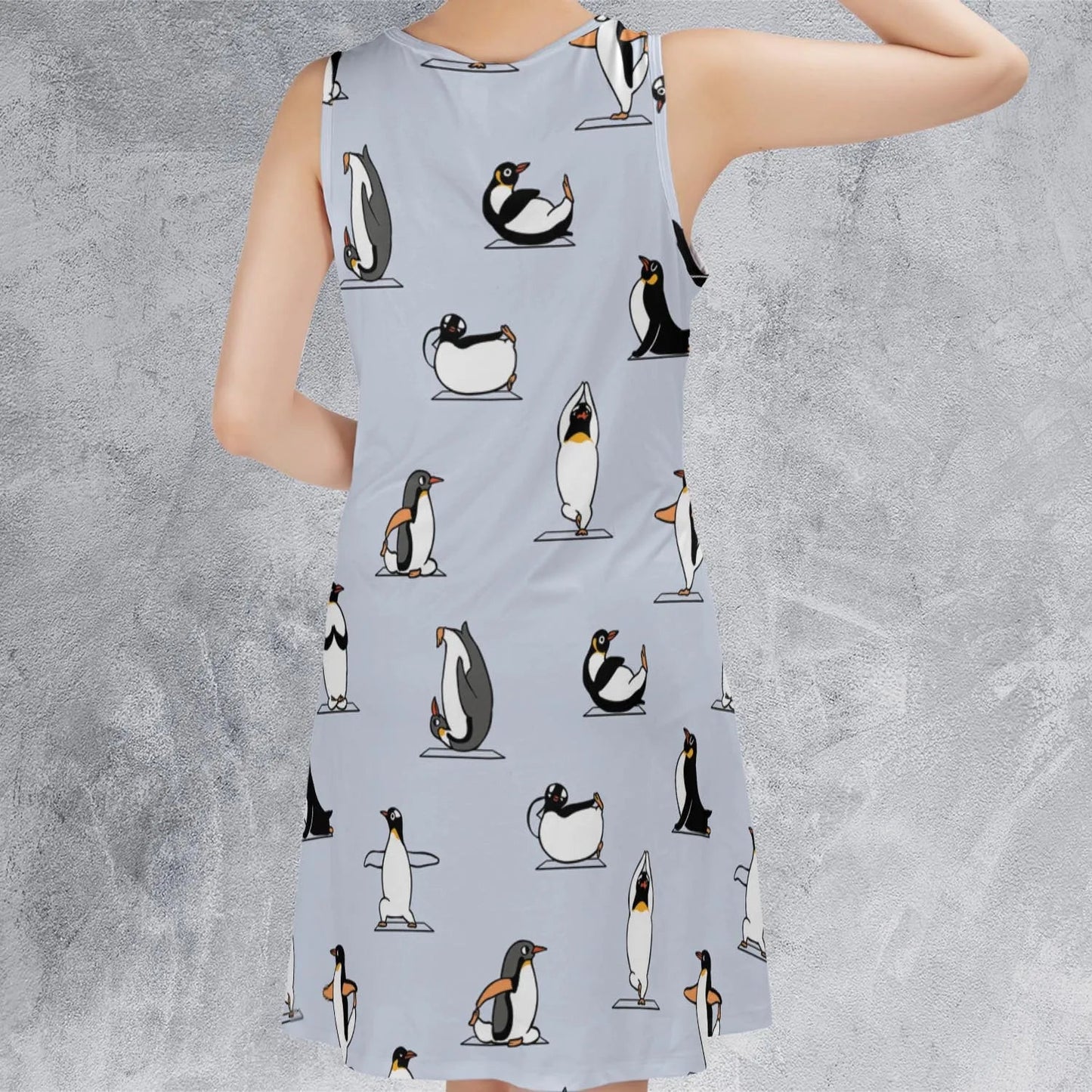 Casual Sleeveless Dress - AV4UL1DA