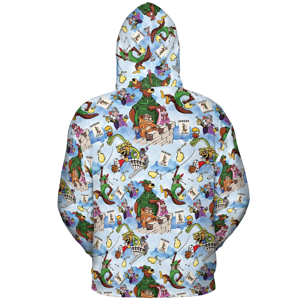 Full Print Hoodie - PWGZDWGK
