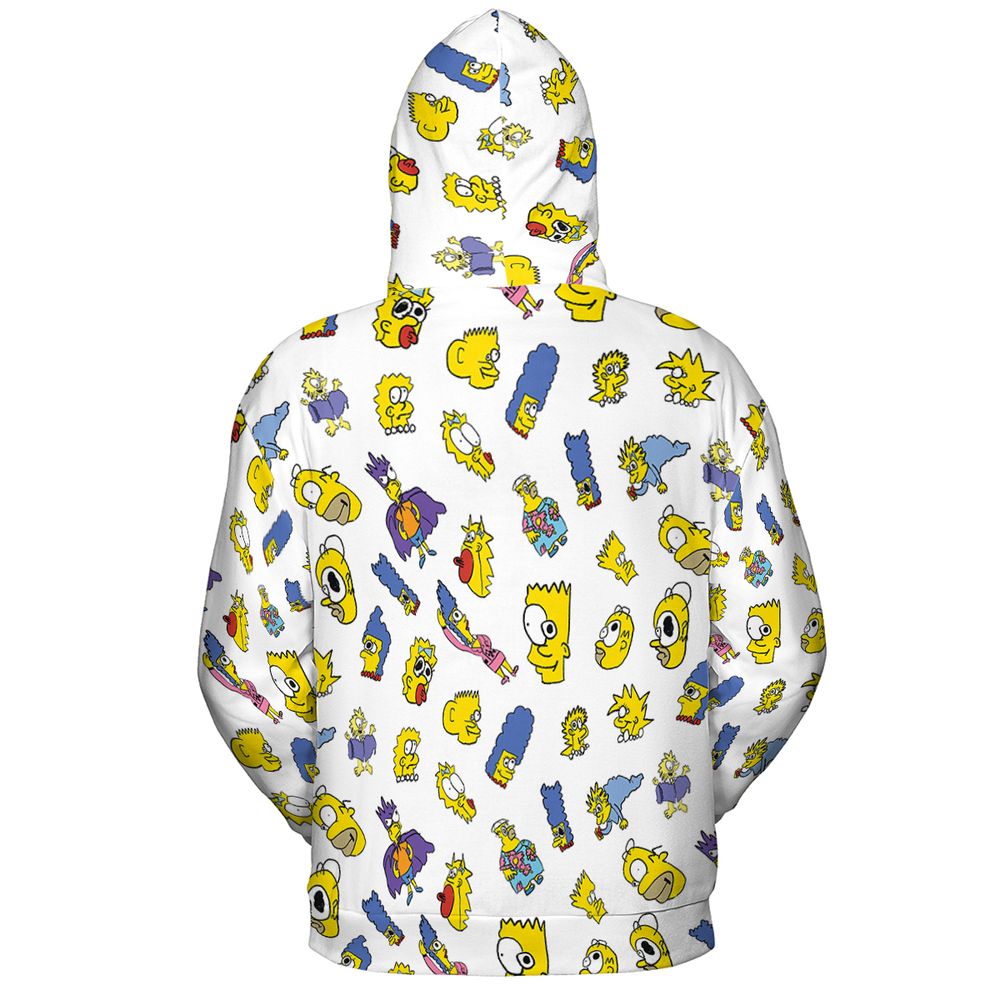 All-over Print Hoodie - D57SL6KX - - 4