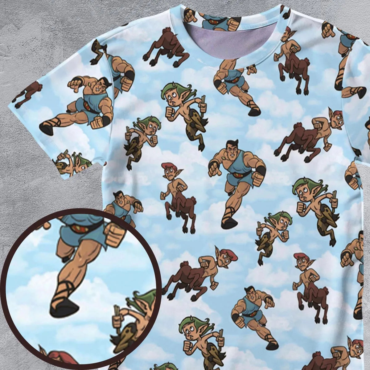 Full Print T-Shirt - MSAFD6FY