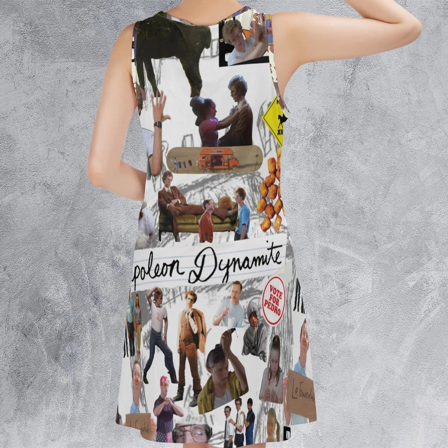 Casual Sleeveless Dress - SAFMSGV8