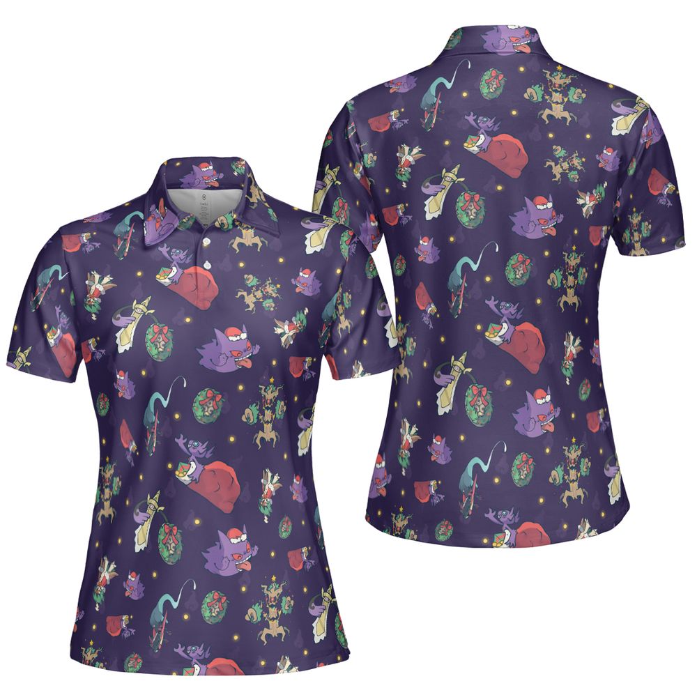 AOP Men/Women Polo Shirt - 82UC9JR3 - - 5
