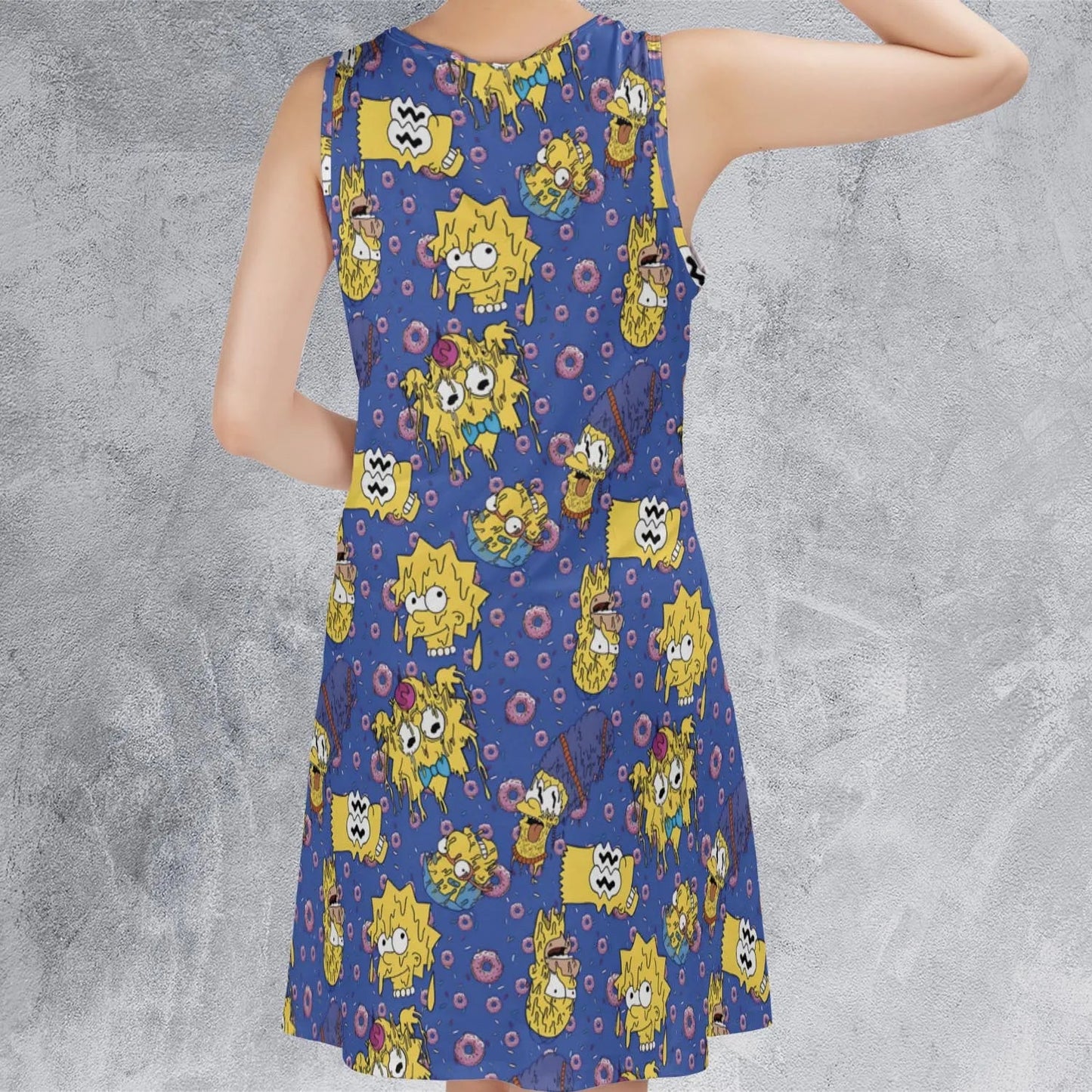 Casual Sleeveless Dress - R2NQDR76