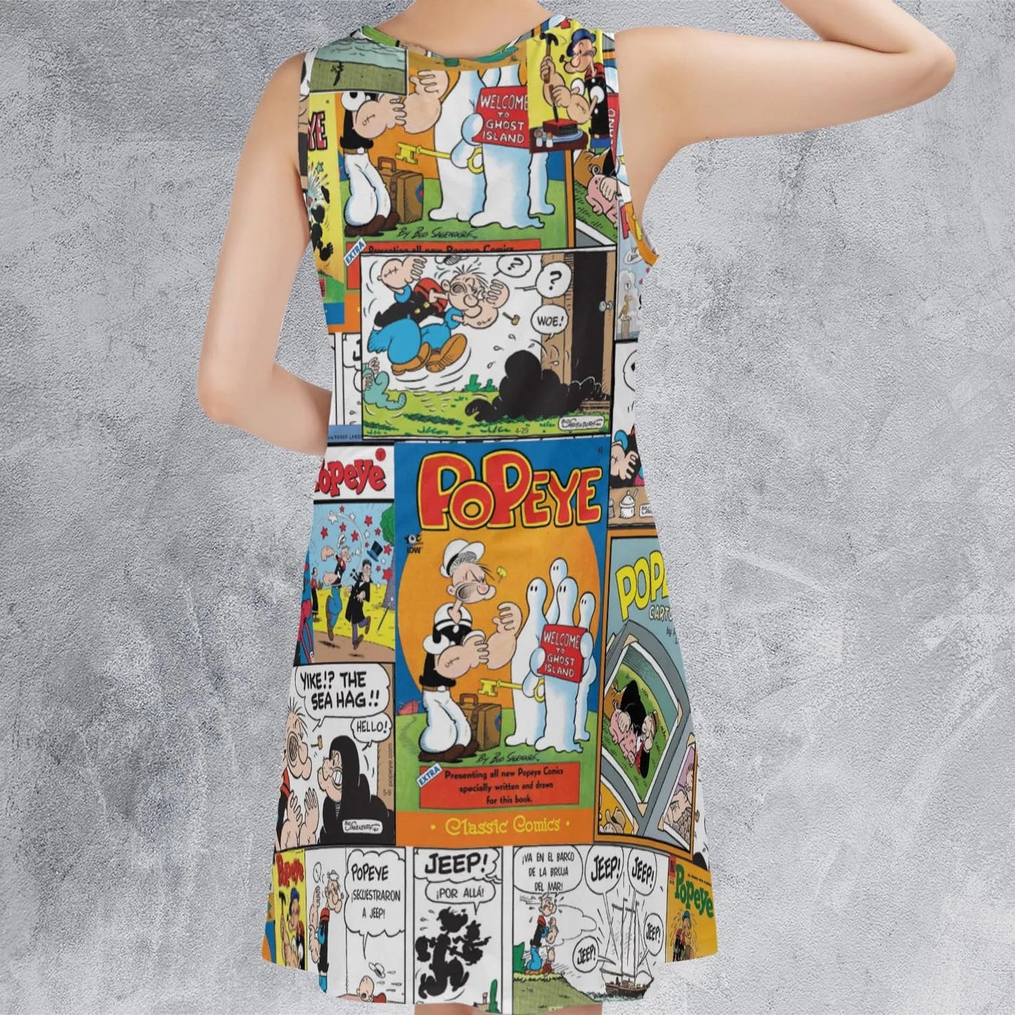 Casual Sleeveless Dress - BN3MTXQ3