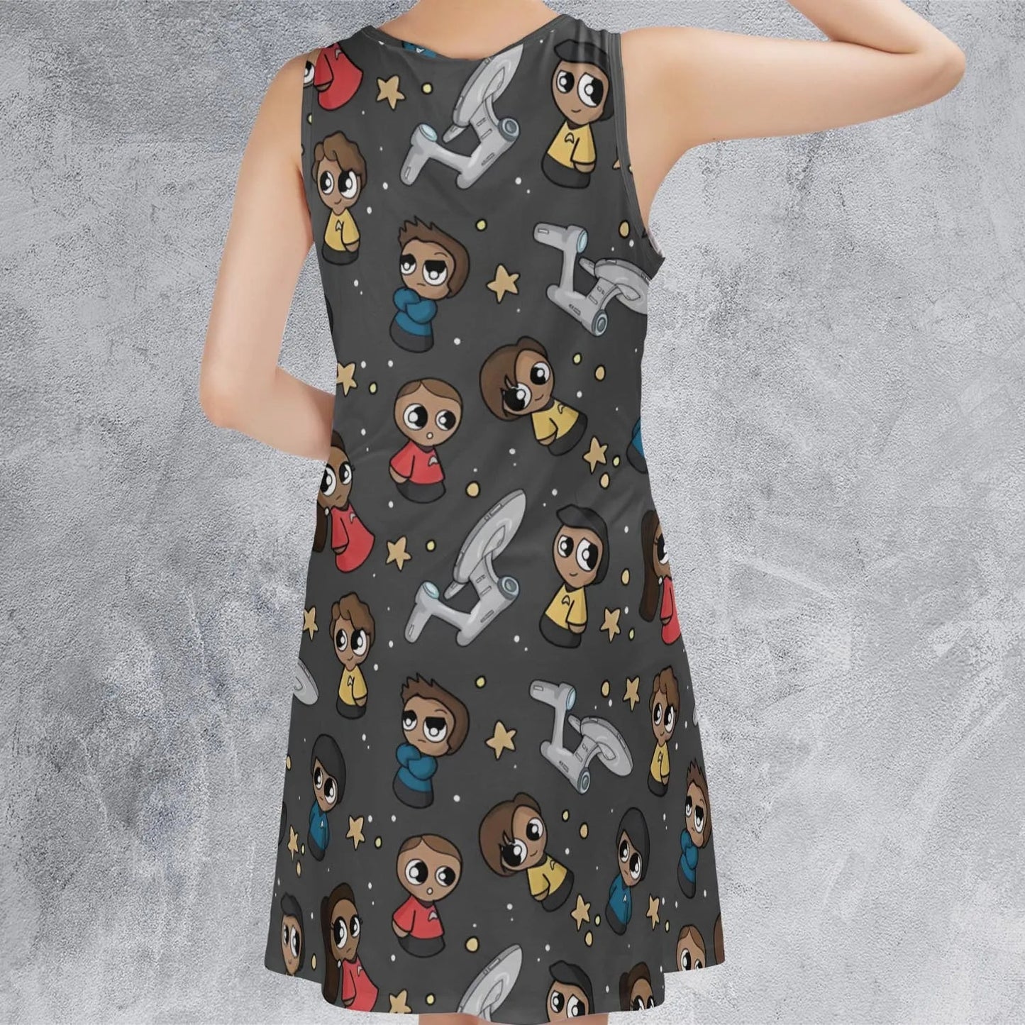 Casual Sleeveless Dress - RXLUUUC9