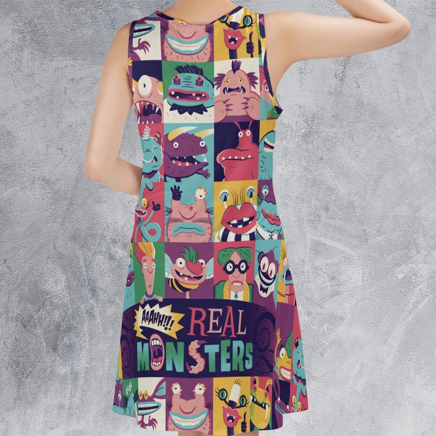 Casual Sleeveless Dress - LTYTR358