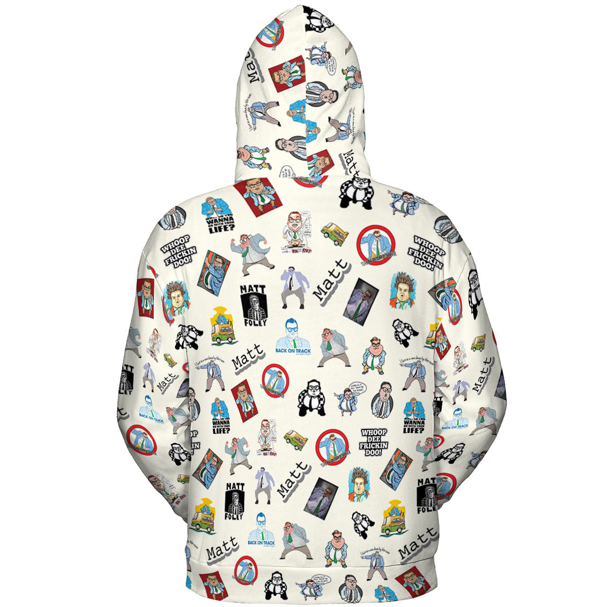 Full Print Hoodie - 7JHF98E4