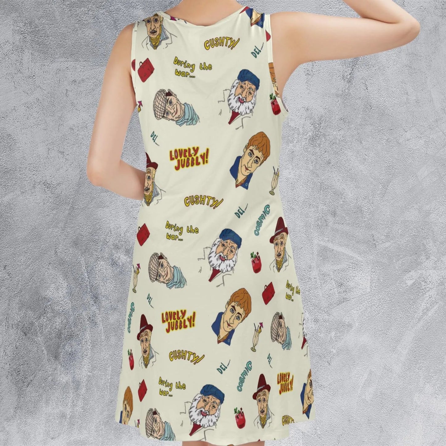 Casual Sleeveless Dress - JVQSRBJD