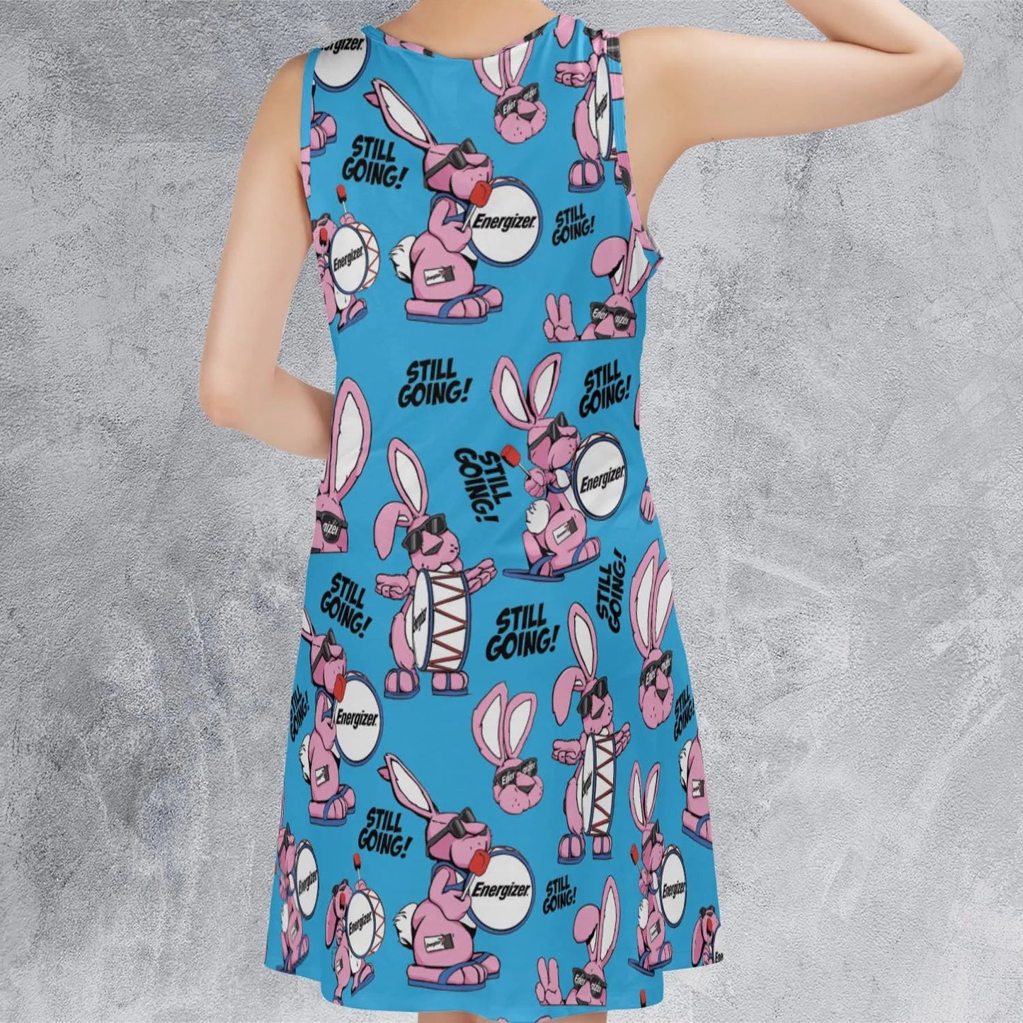 Casual Sleeveless Dress - G2BGD32Q
