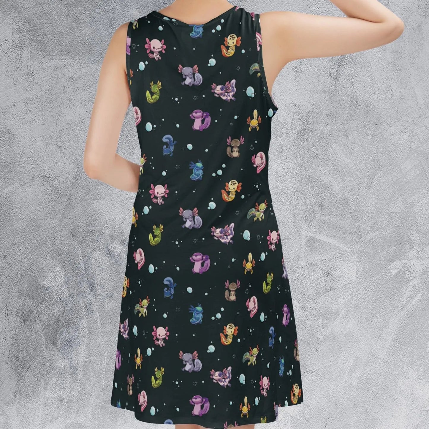 Casual Sleeveless Dress - R5HXL31K
