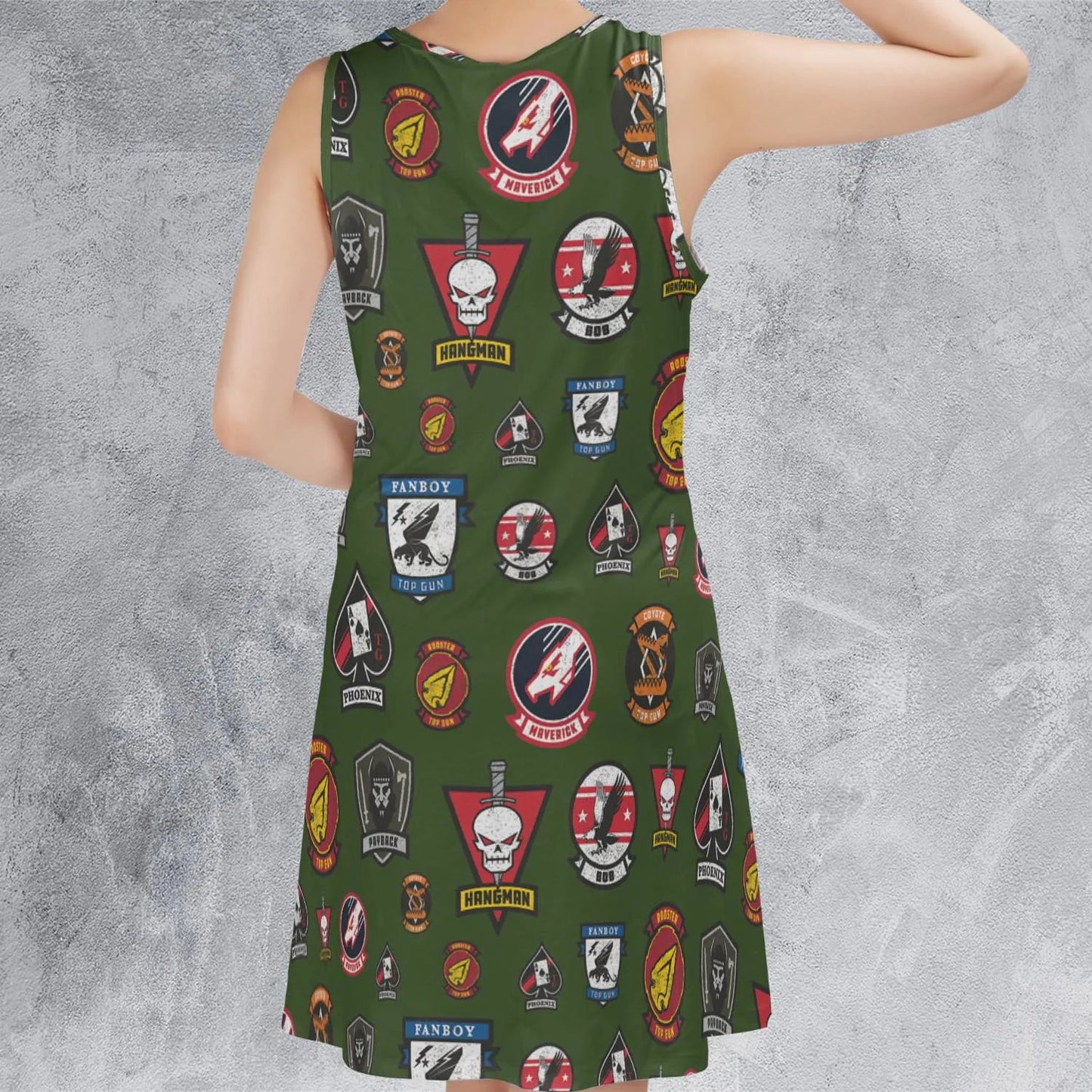 Casual Sleeveless Dress - 93NHD1ZA