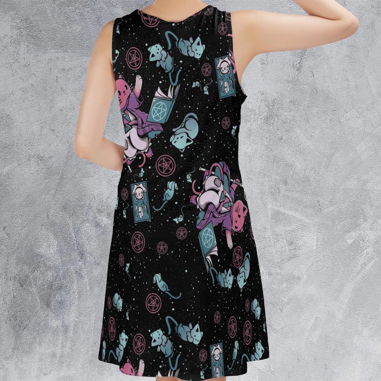 Casual Sleeveless Dress - 29ZZYHCY