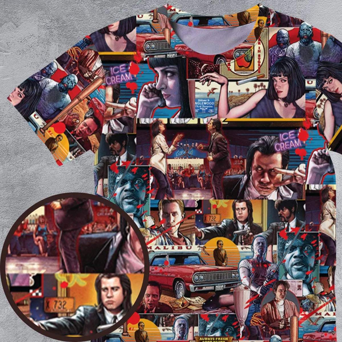 Full Print T-Shirt - WQHBZHMY
