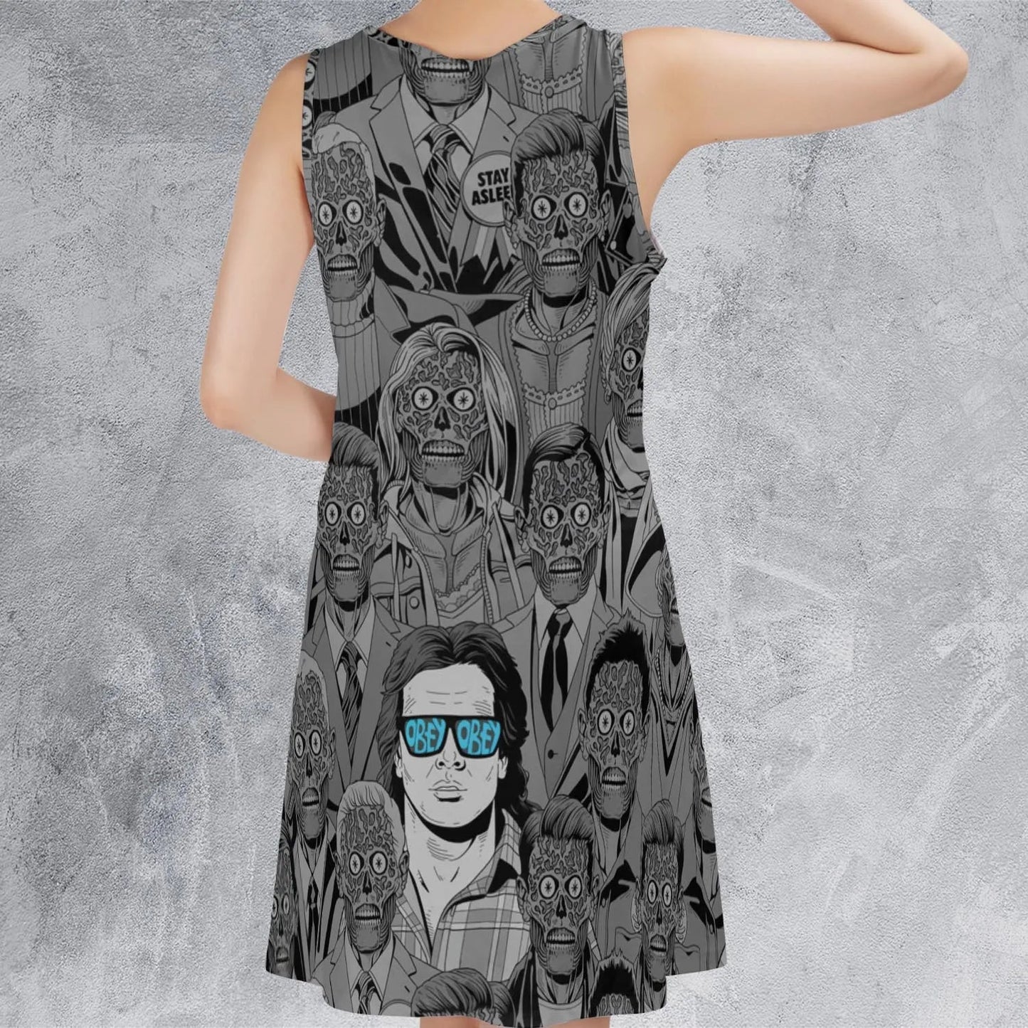 Casual Sleeveless Dress - 1TPKW3JP