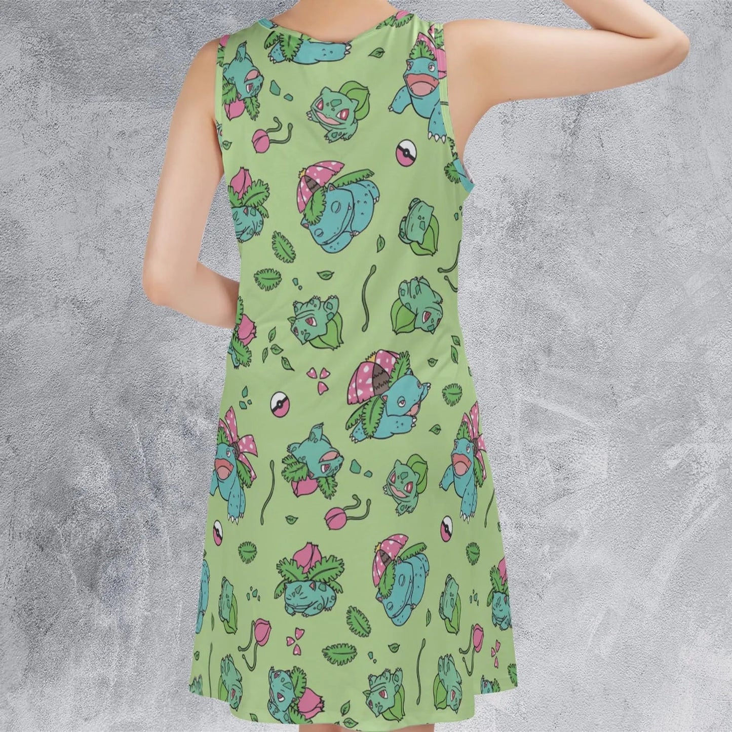 Casual Sleeveless Dress - R344XYYP