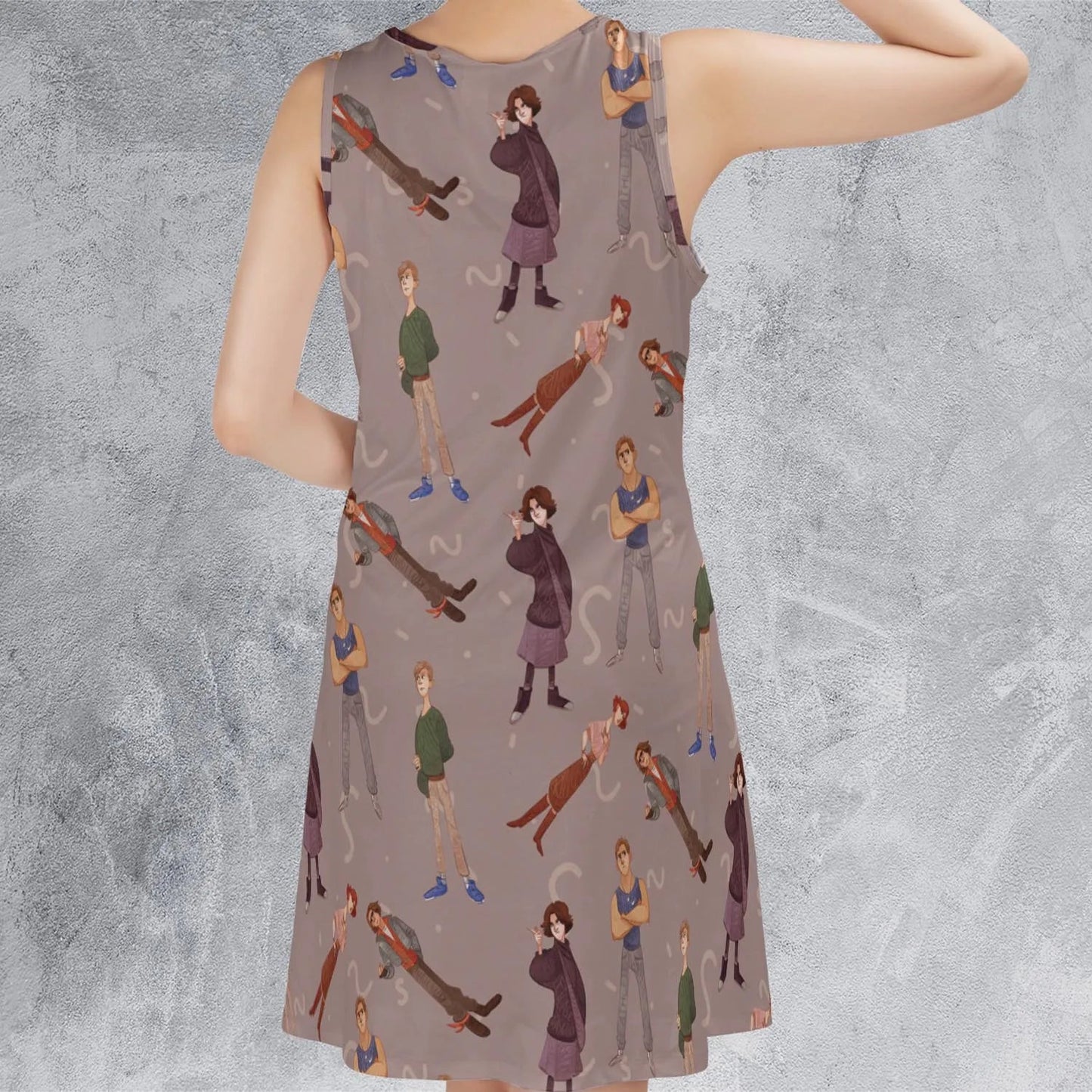 Casual Sleeveless Dress - PH5RR2QT
