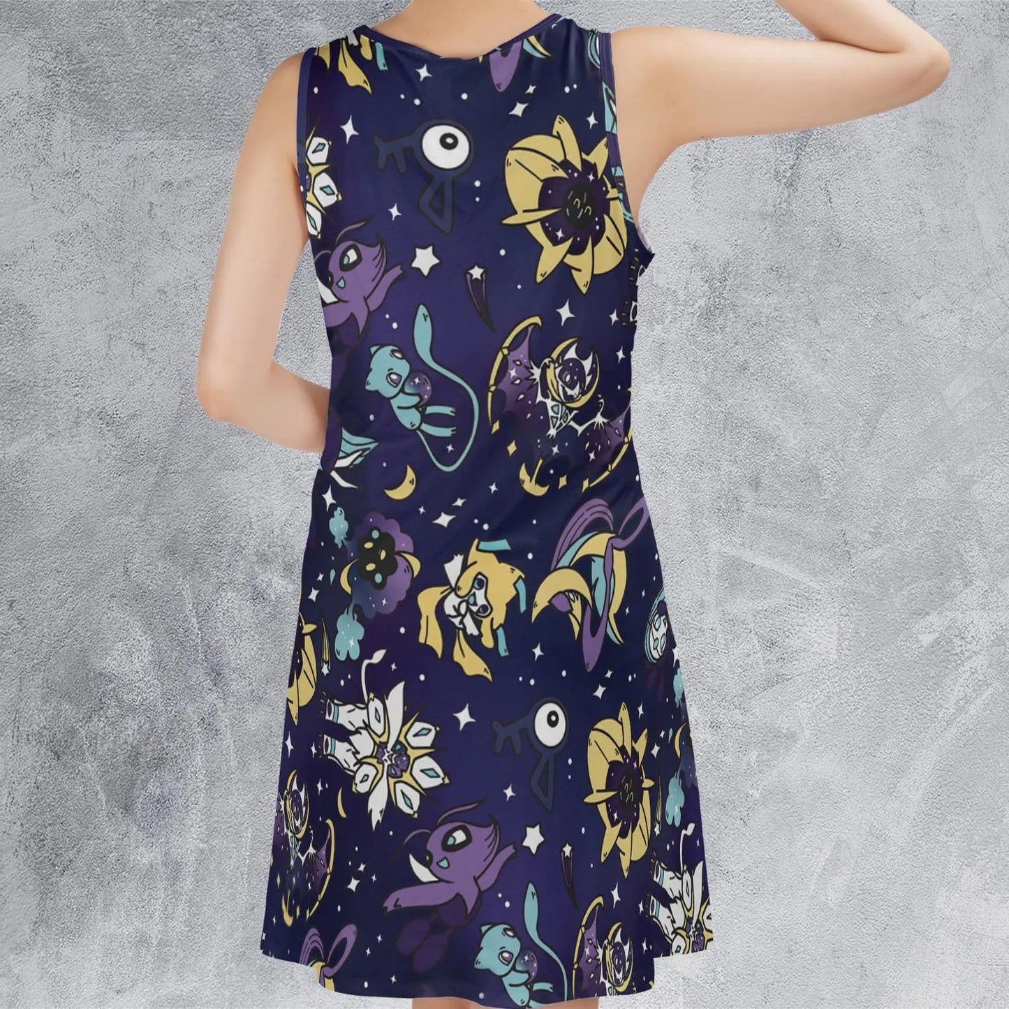Casual Sleeveless Dress - FTZXYNT2