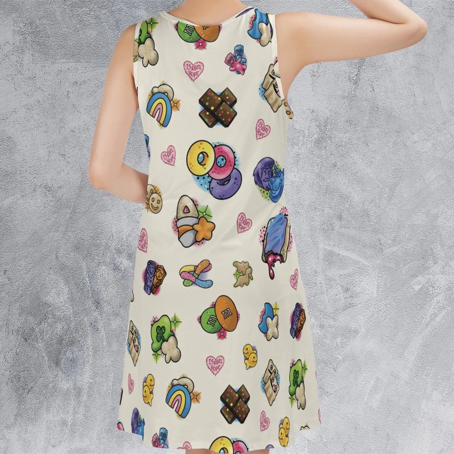 Casual Sleeveless Dress - X95HC9HP