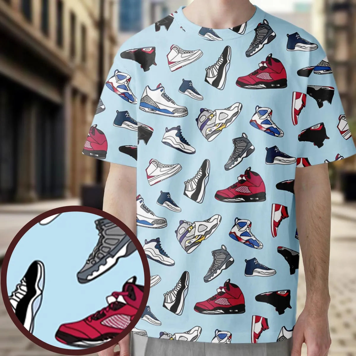 Full Print T-Shirt - HRBE527W