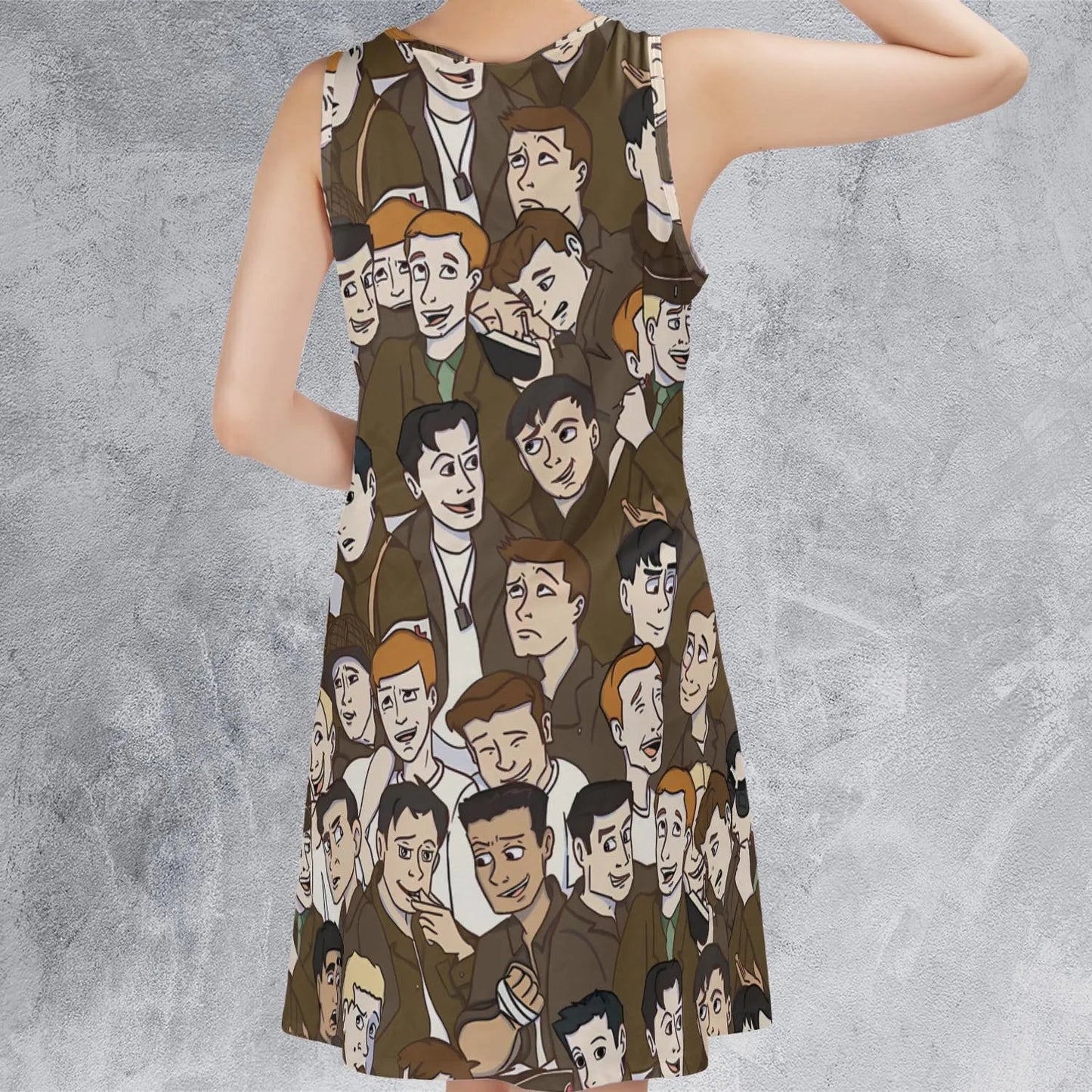 Casual Sleeveless Dress - 9X6MN7R7