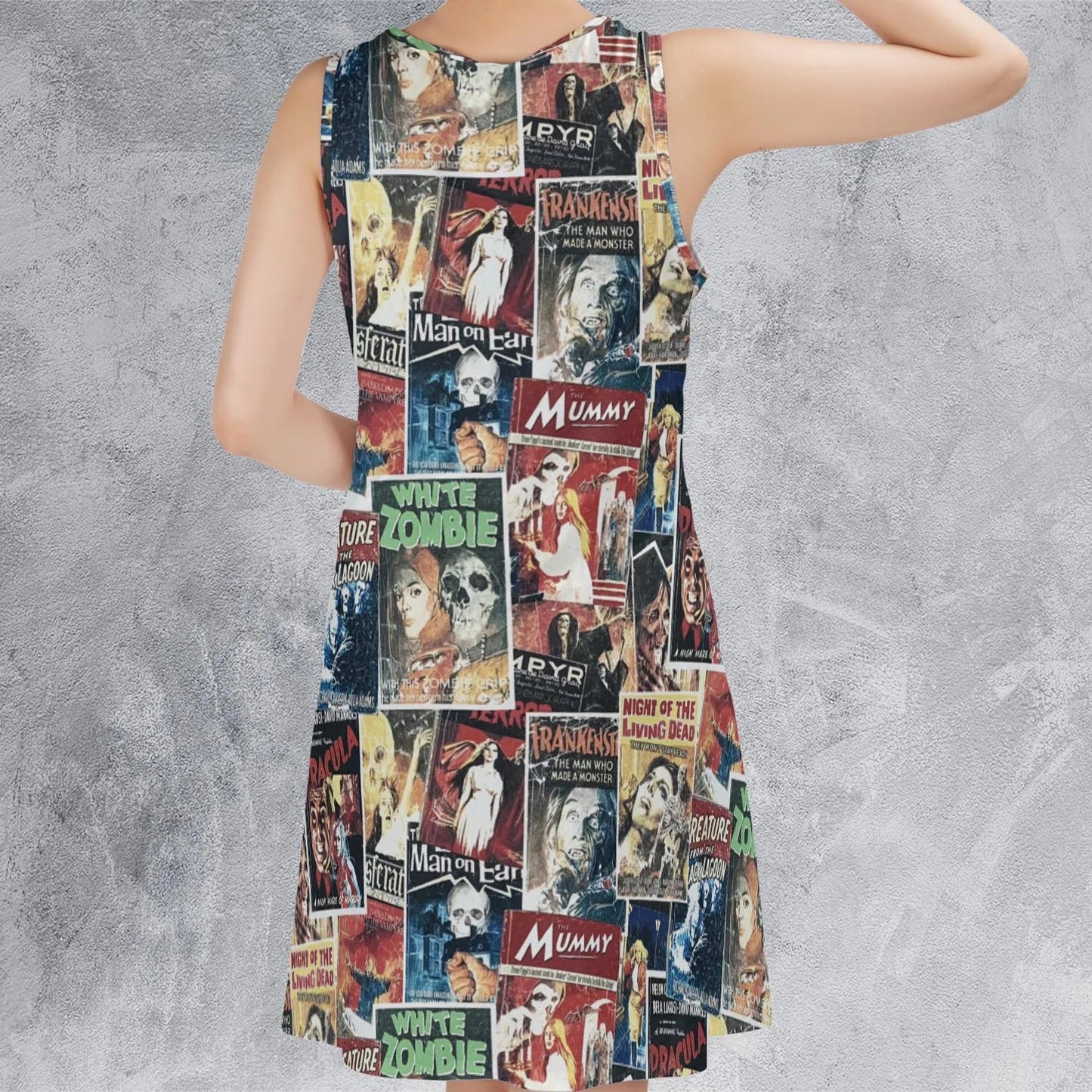 Casual Sleeveless Dress - AN5WK7Y4