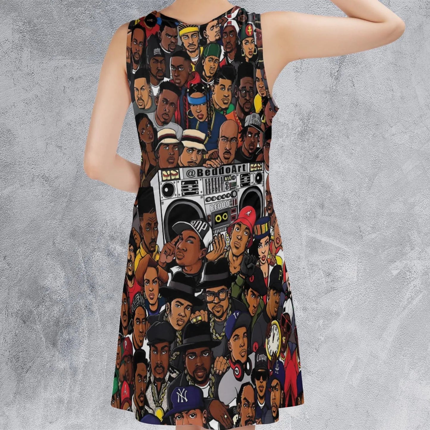 Casual Sleeveless Dress - 6CPSVP7Z