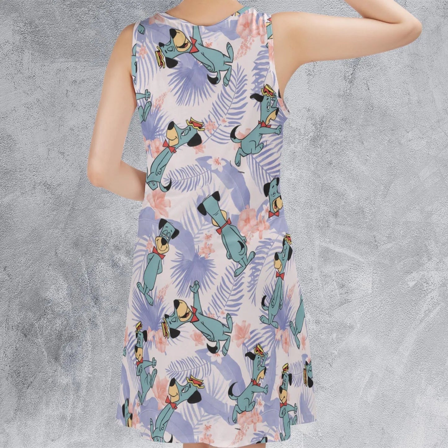 Casual Sleeveless Dress - DW9DNKZK