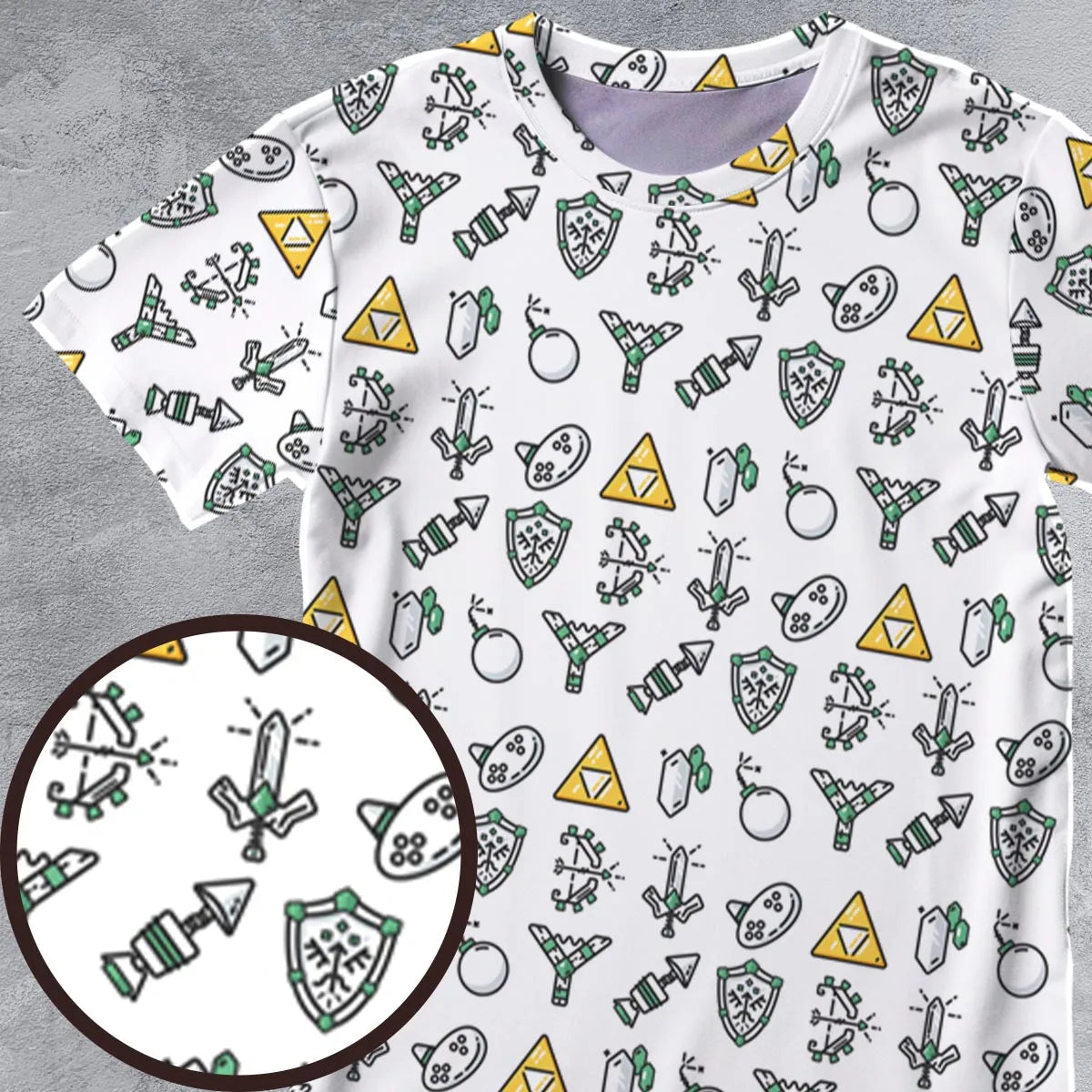 Full Print T-Shirt - Z7WL7JPU