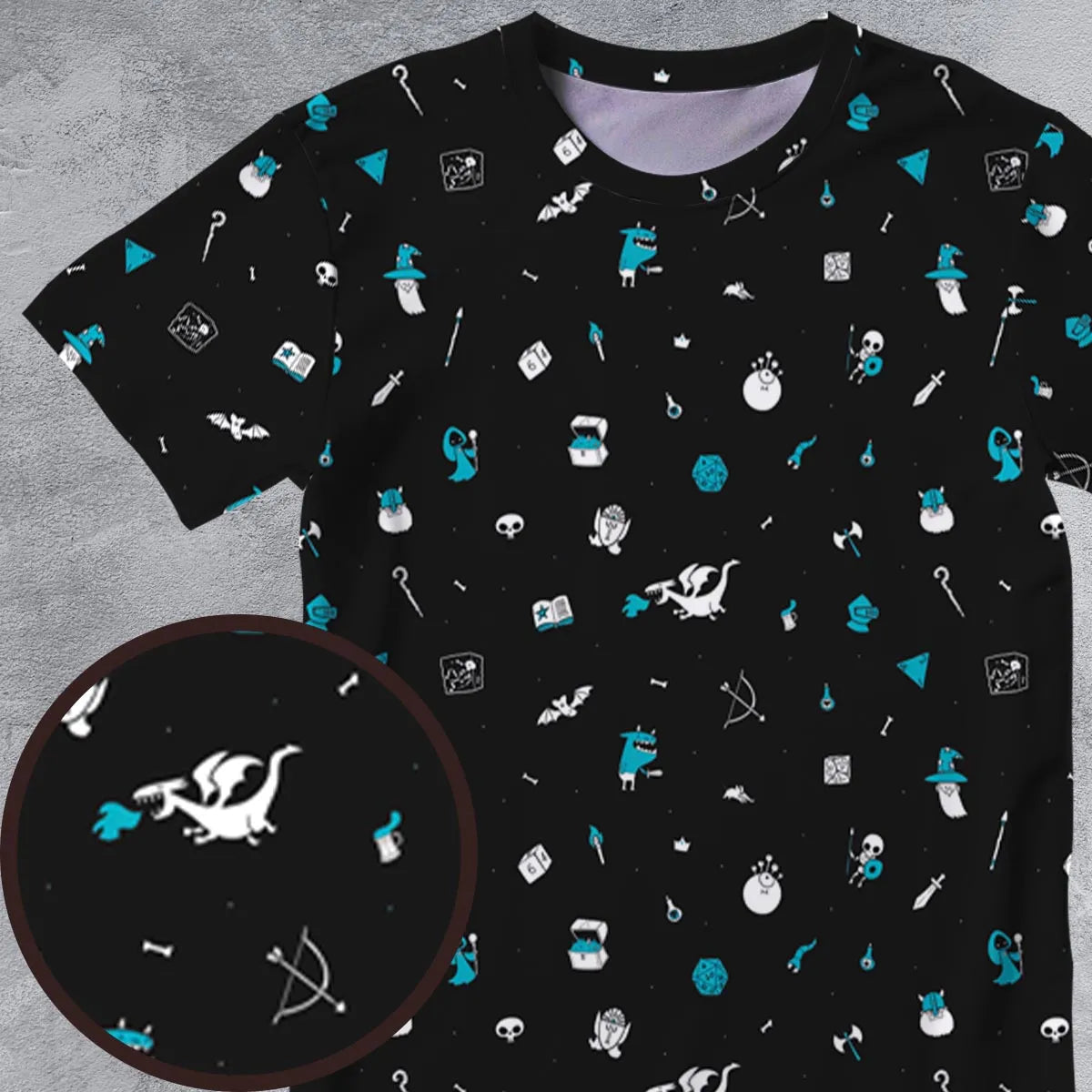 Full Print T-Shirt - DJ9H6YCS