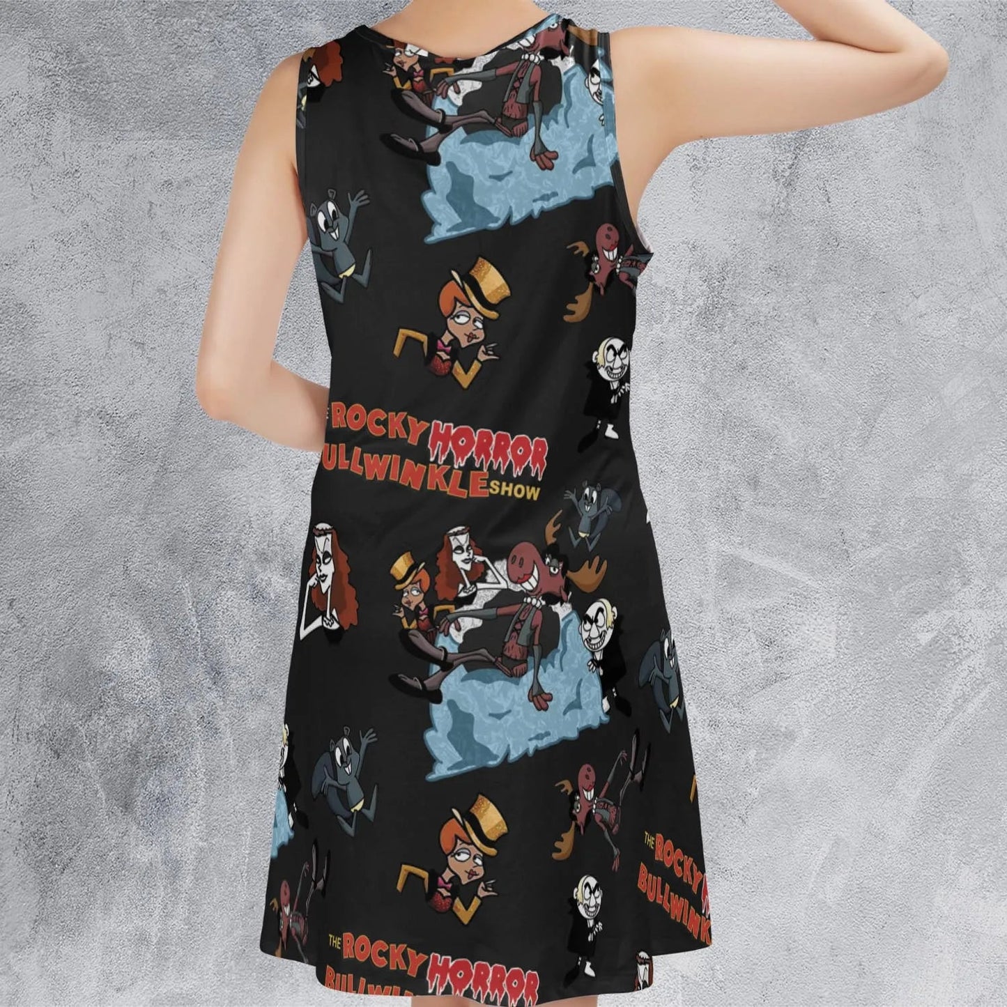 Casual Sleeveless Dress - SBNJVH93