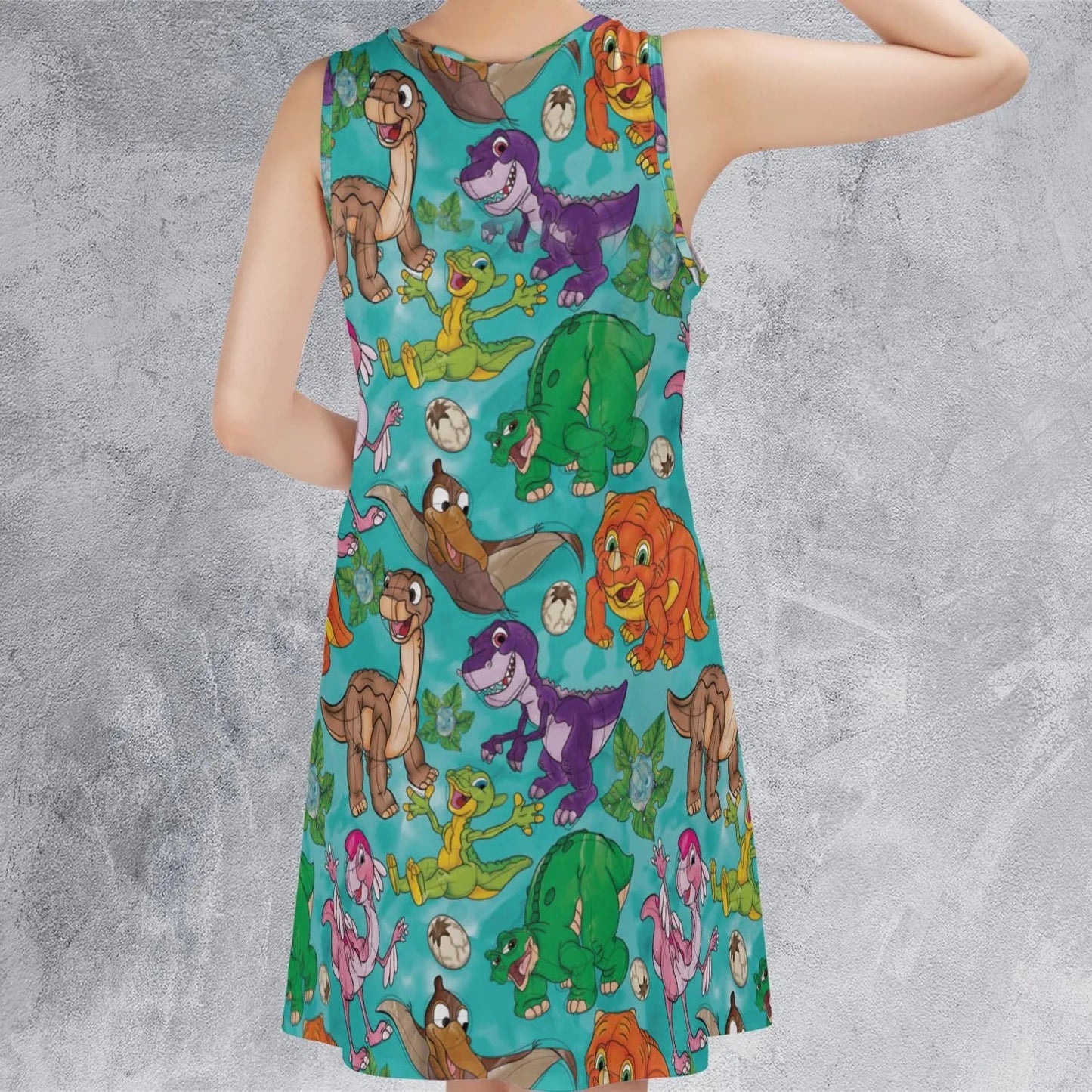 Casual Sleeveless Dress - WVEDUJAT