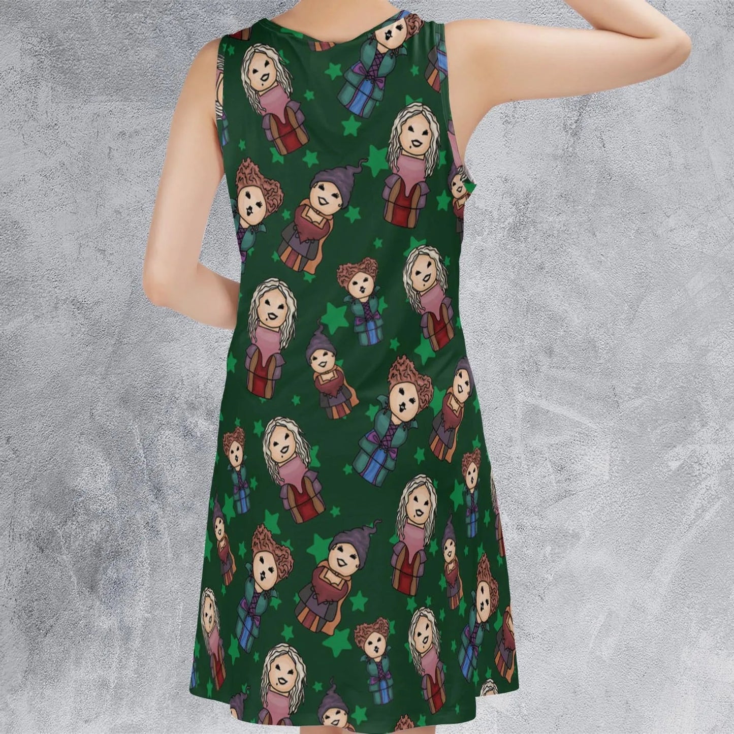 Casual Sleeveless Dress - ADX39FBG