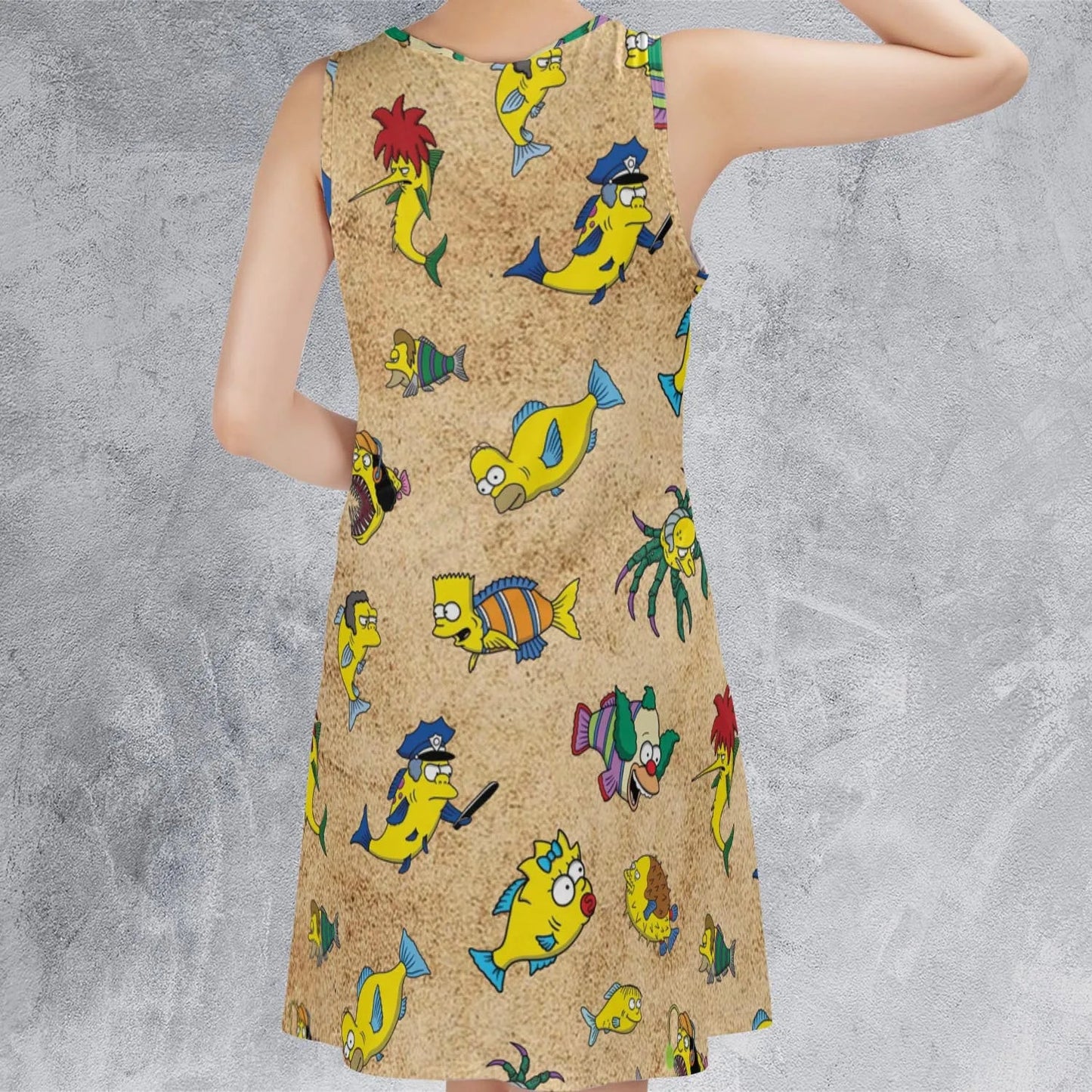 Casual Sleeveless Dress - 569V4HMF
