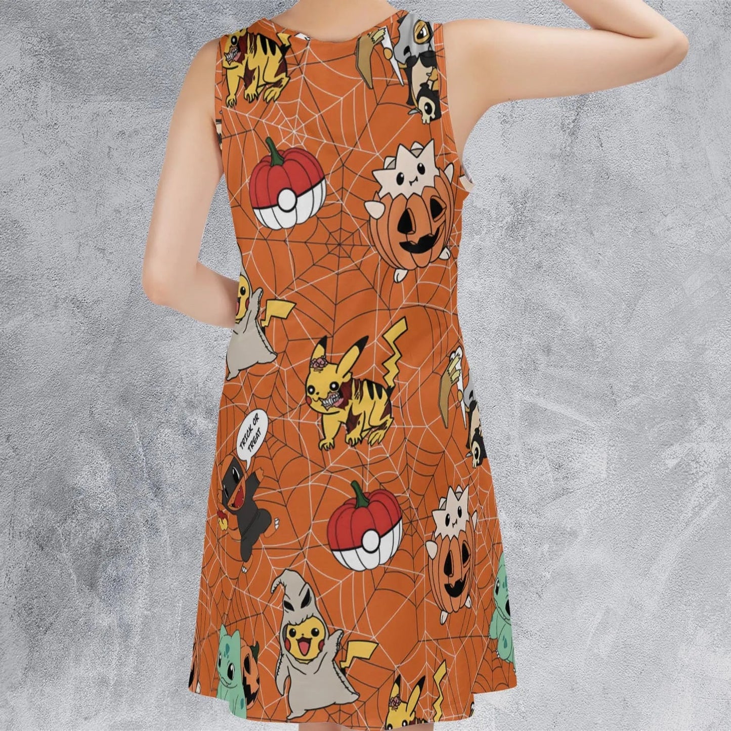 Casual Sleeveless Dress - 4JBA5918