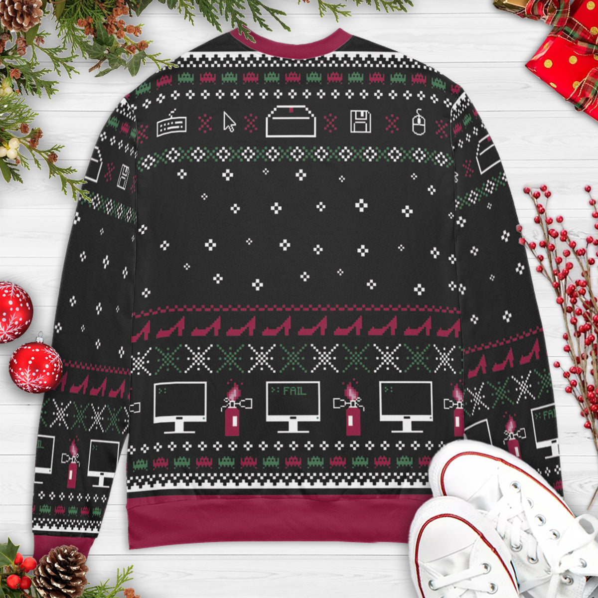 Ugly Christmas Sweatshirt - 5991RLGQ