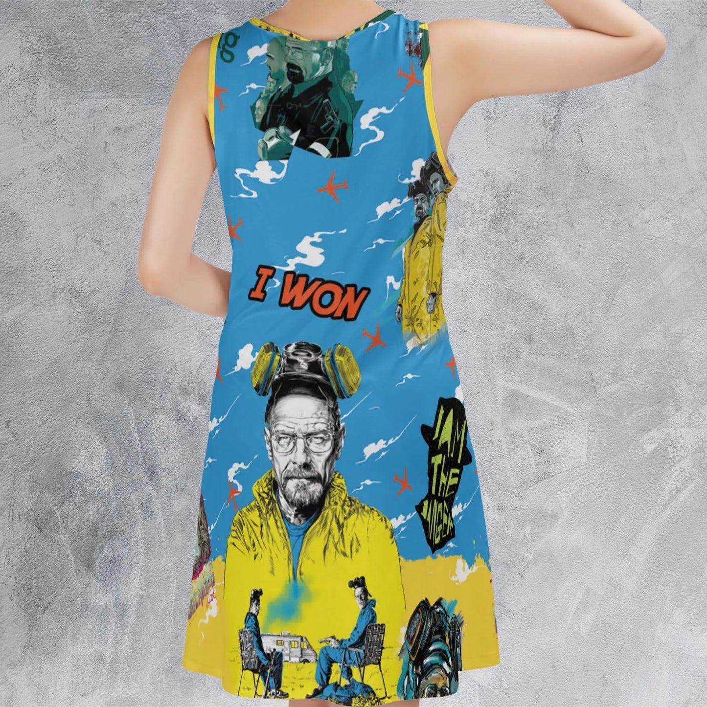 Casual Sleeveless Dress - ZGNYGRBQ