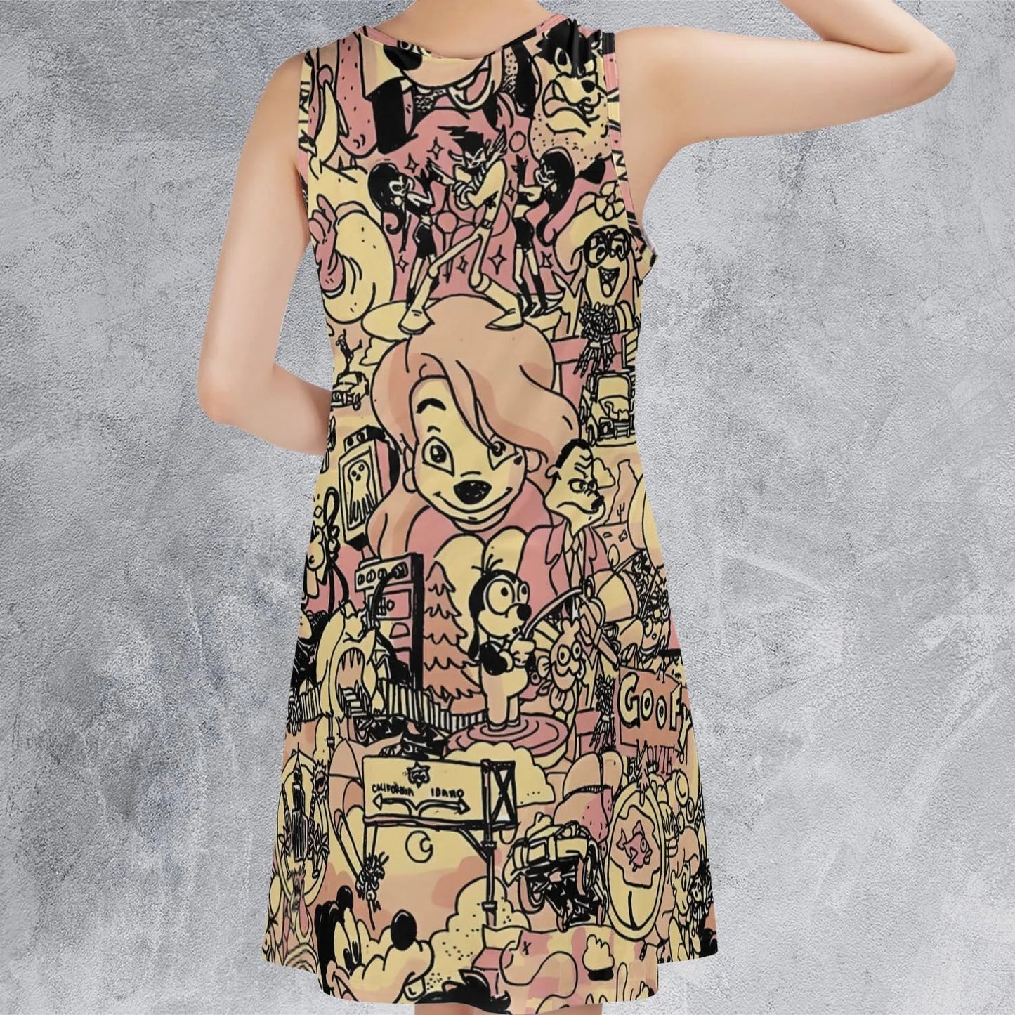 Casual Sleeveless Dress - 29W2UUAJ