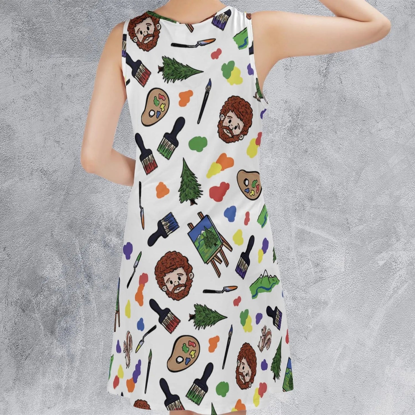 Casual Sleeveless Dress - JWXMP5HP
