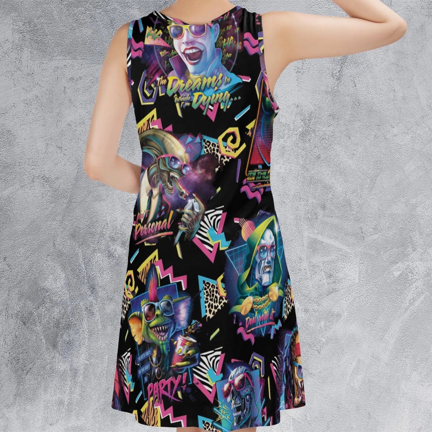 Casual Sleeveless Dress - AMD9CE8W