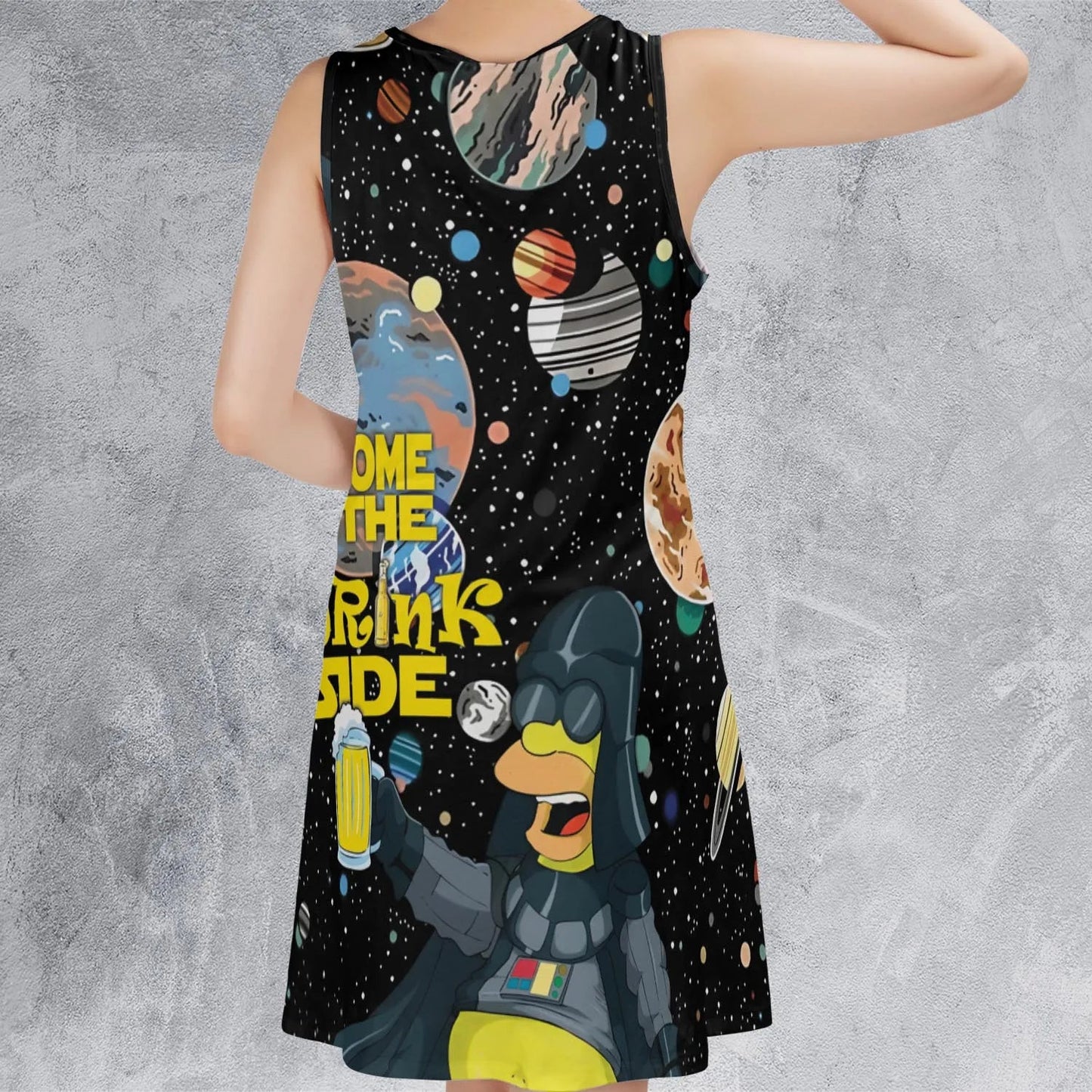 Casual Sleeveless Dress - U1BBN362