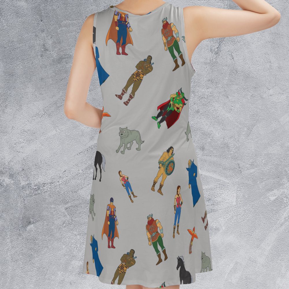 Sleeveless Dress - ZVFTH672 - - 2
