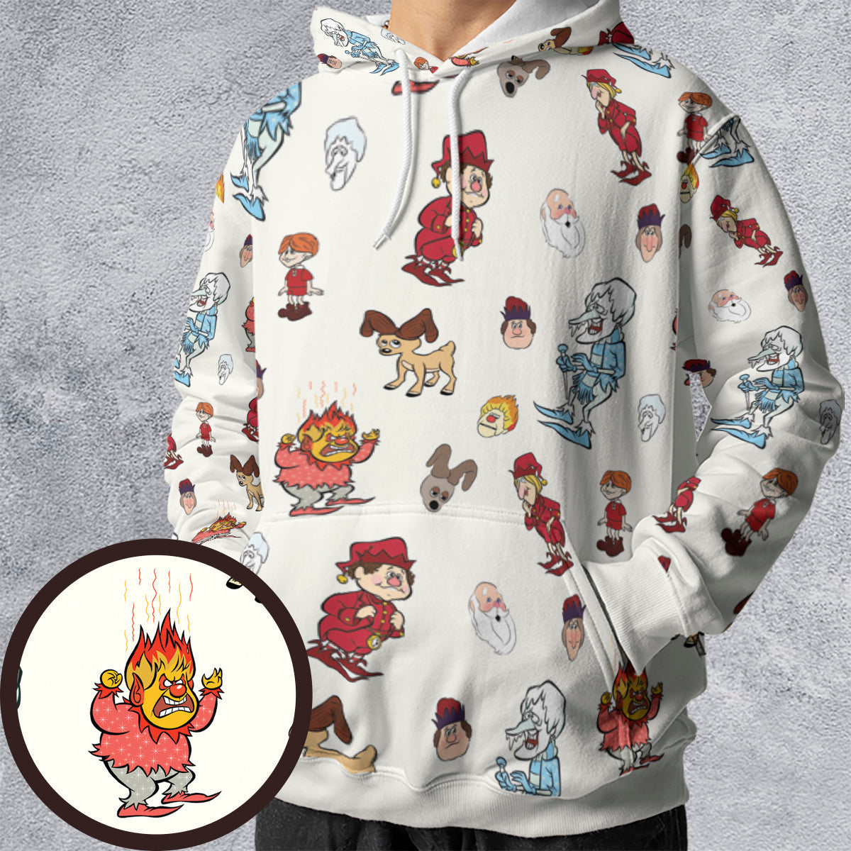 Full Print Hoodie - JL6NLZMG