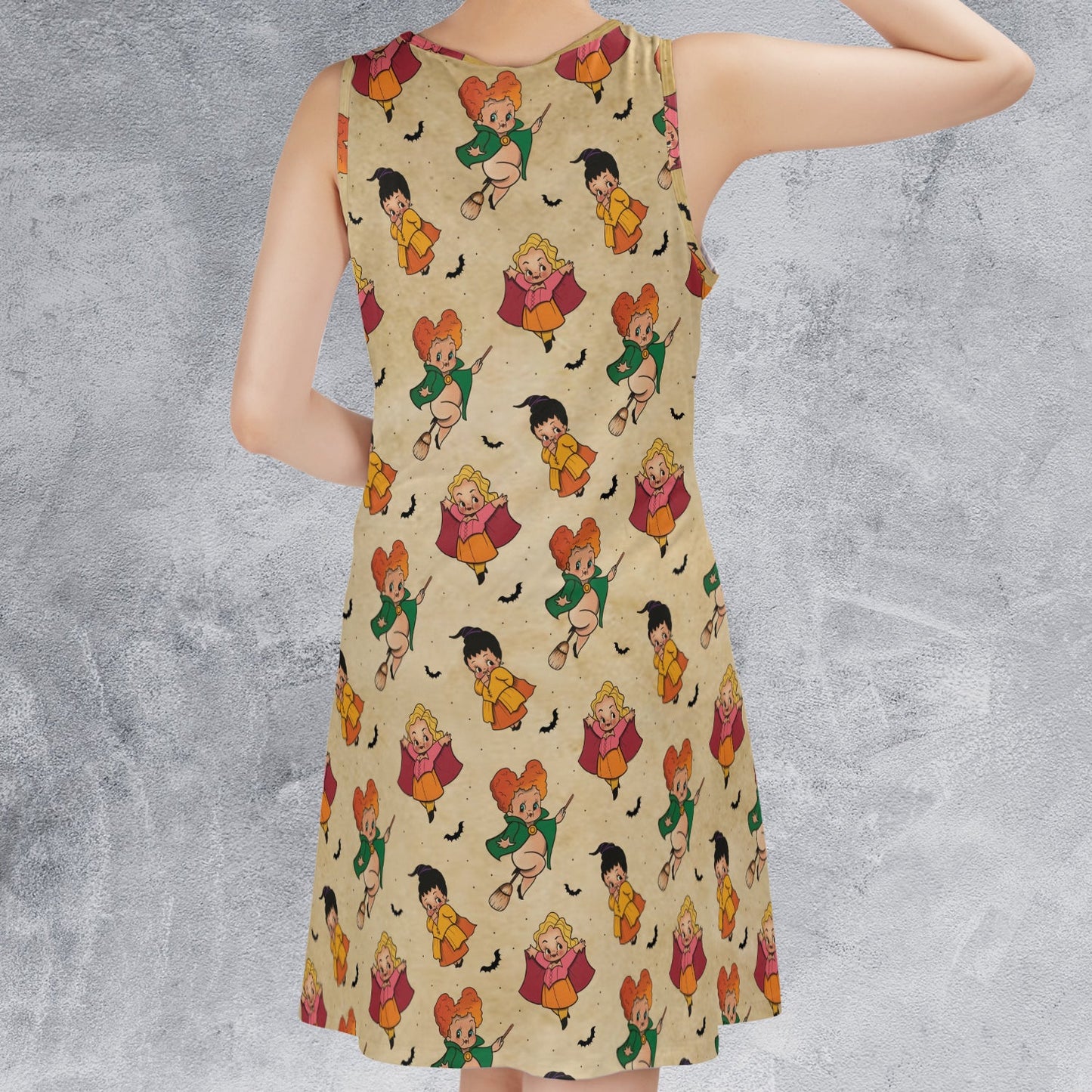 Casual Sleeveless Dress - JEQJAKKT
